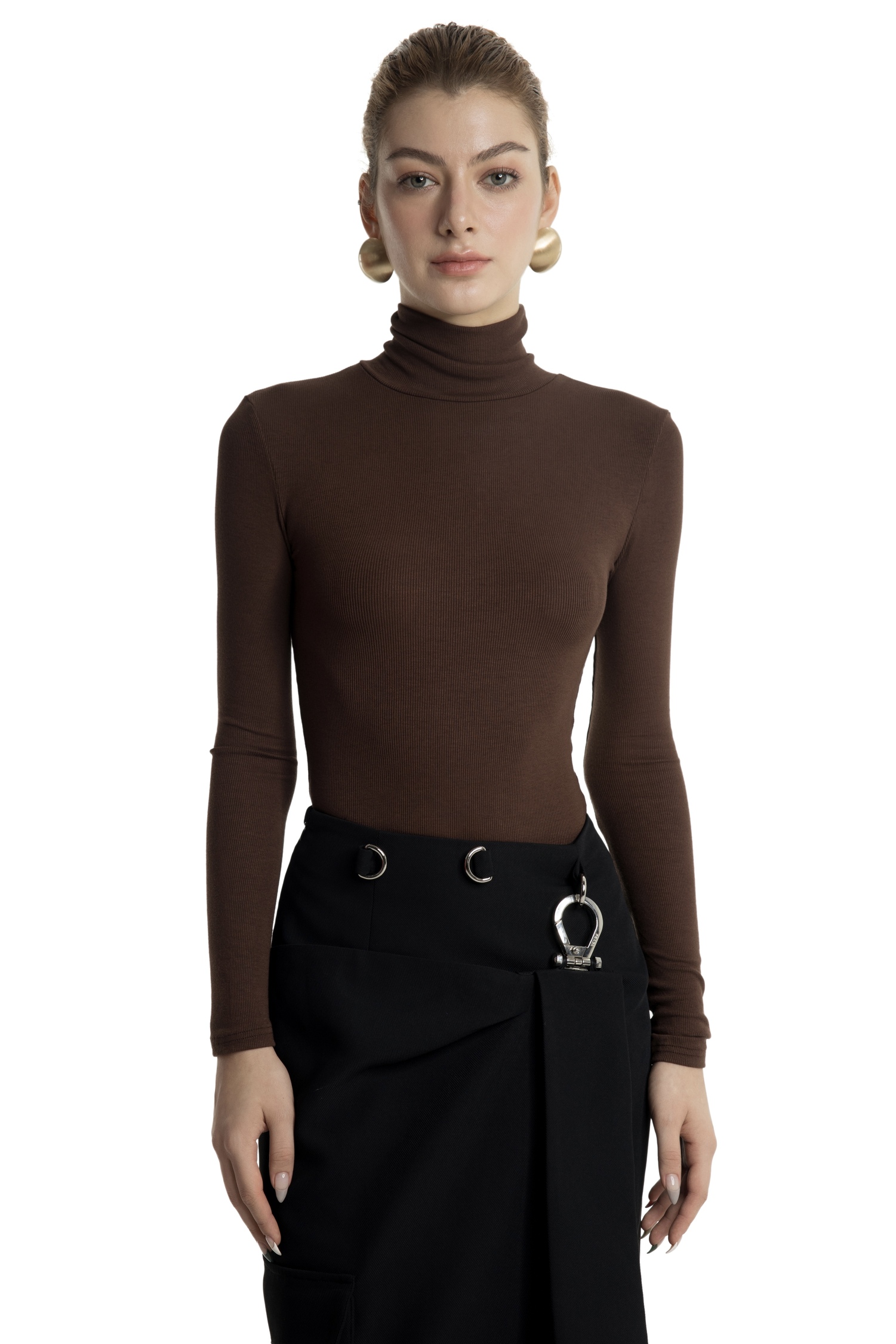 MONA BODYSUIT - COFFEE