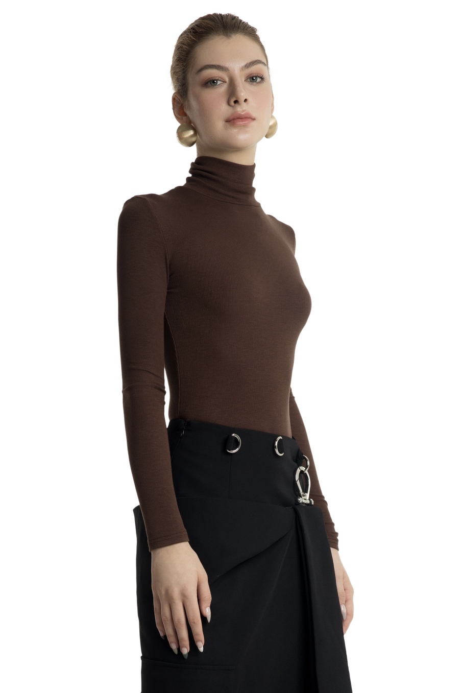 MONA BODYSUIT - COFFEE