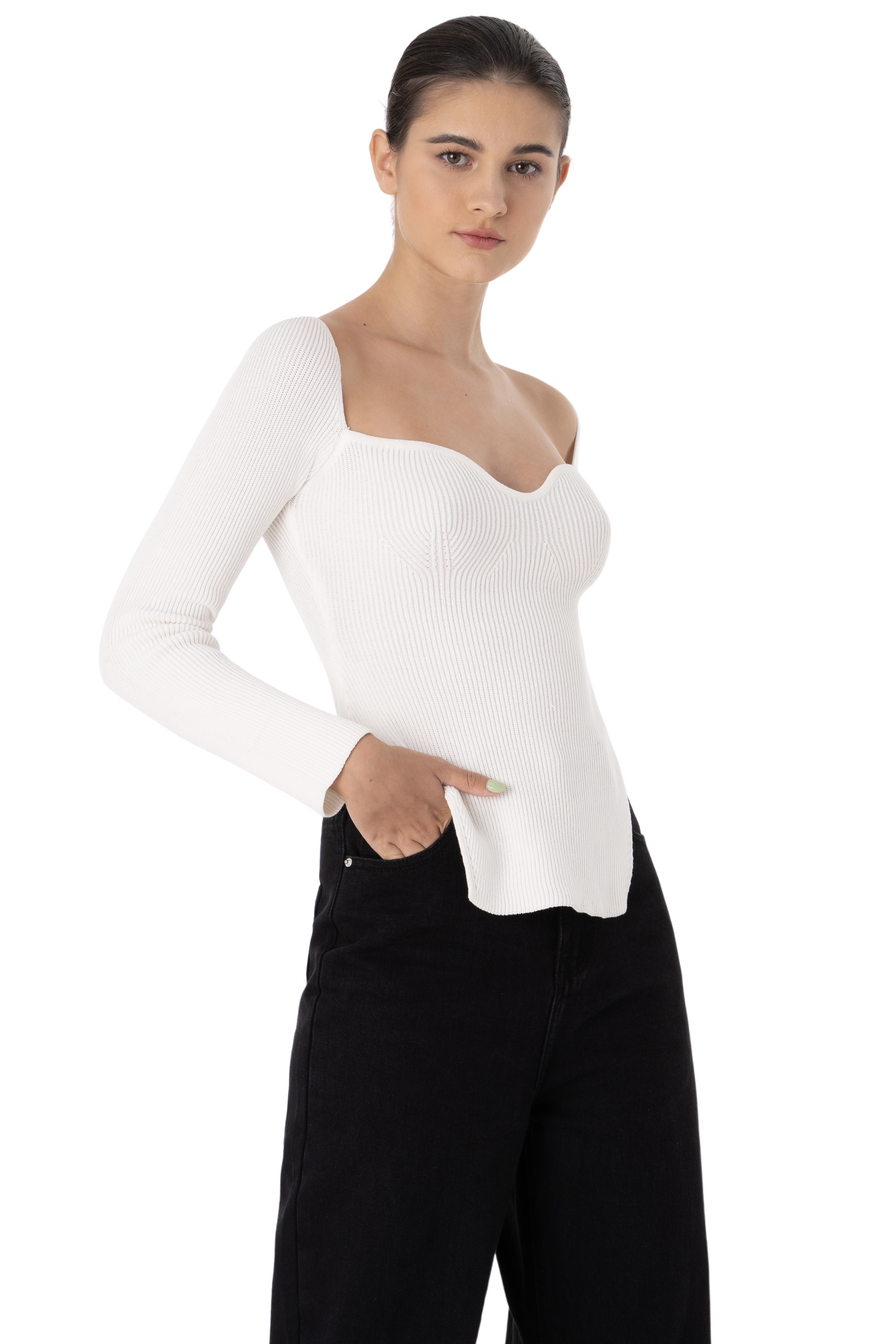 RAWLIN TOP - WHITE