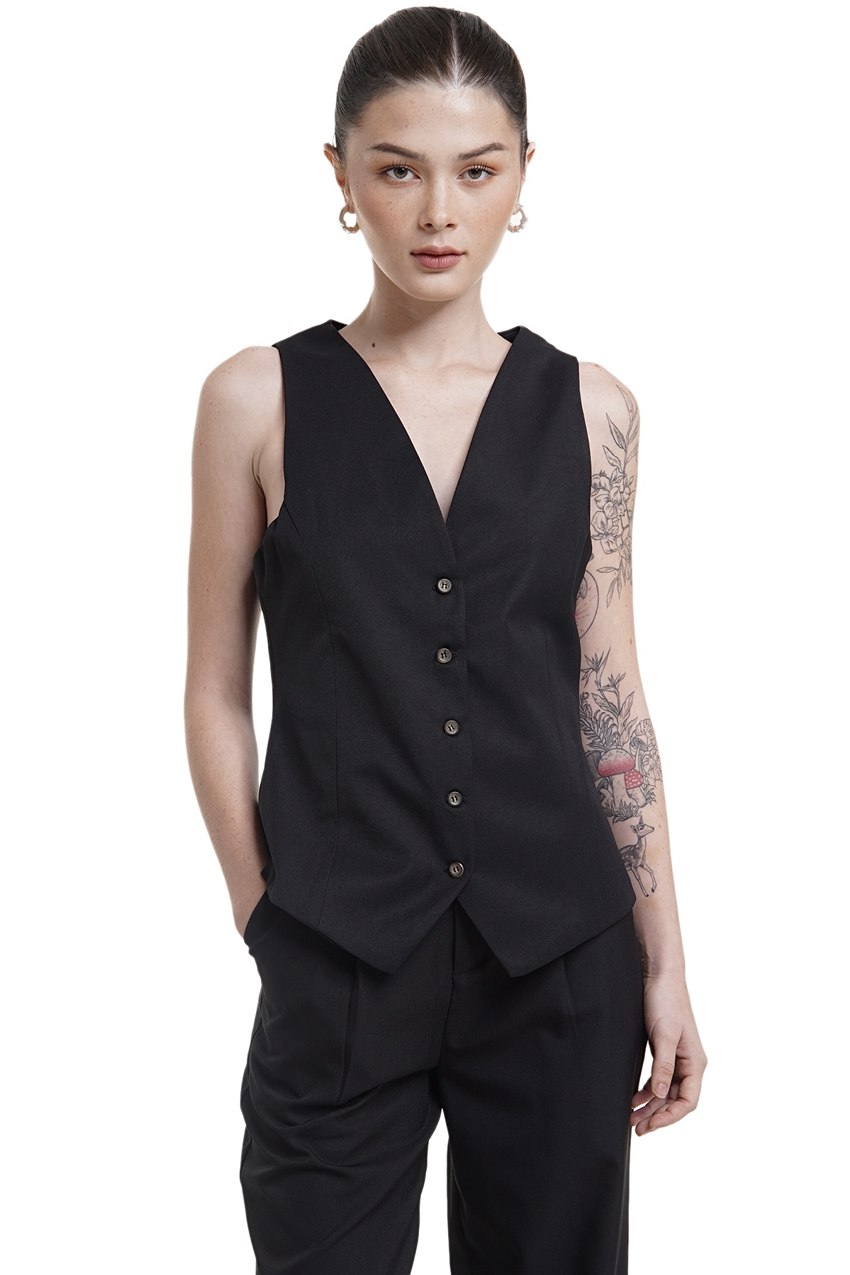 RANI VEST - BLACK