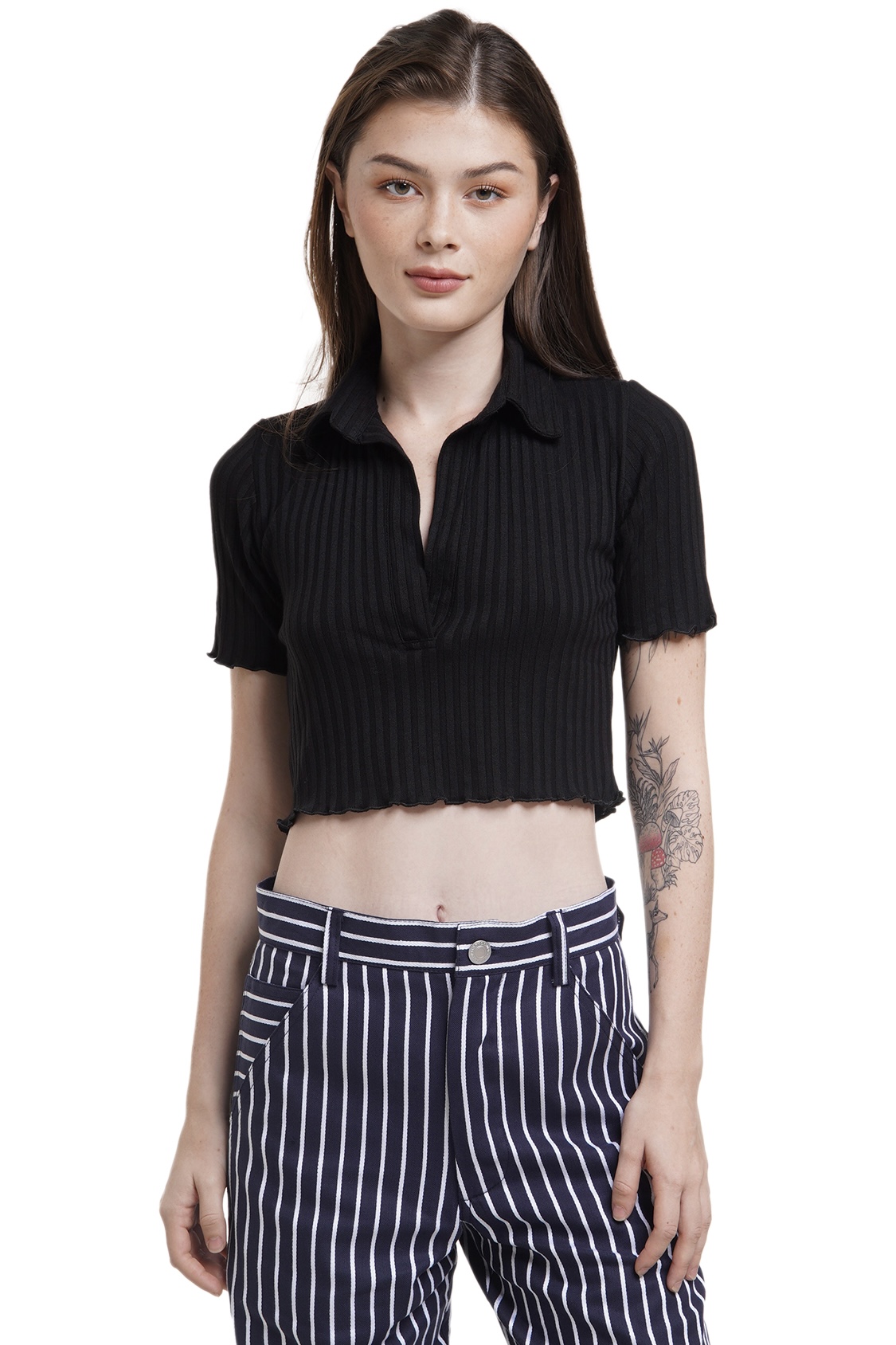 SARA TOP - BLACK