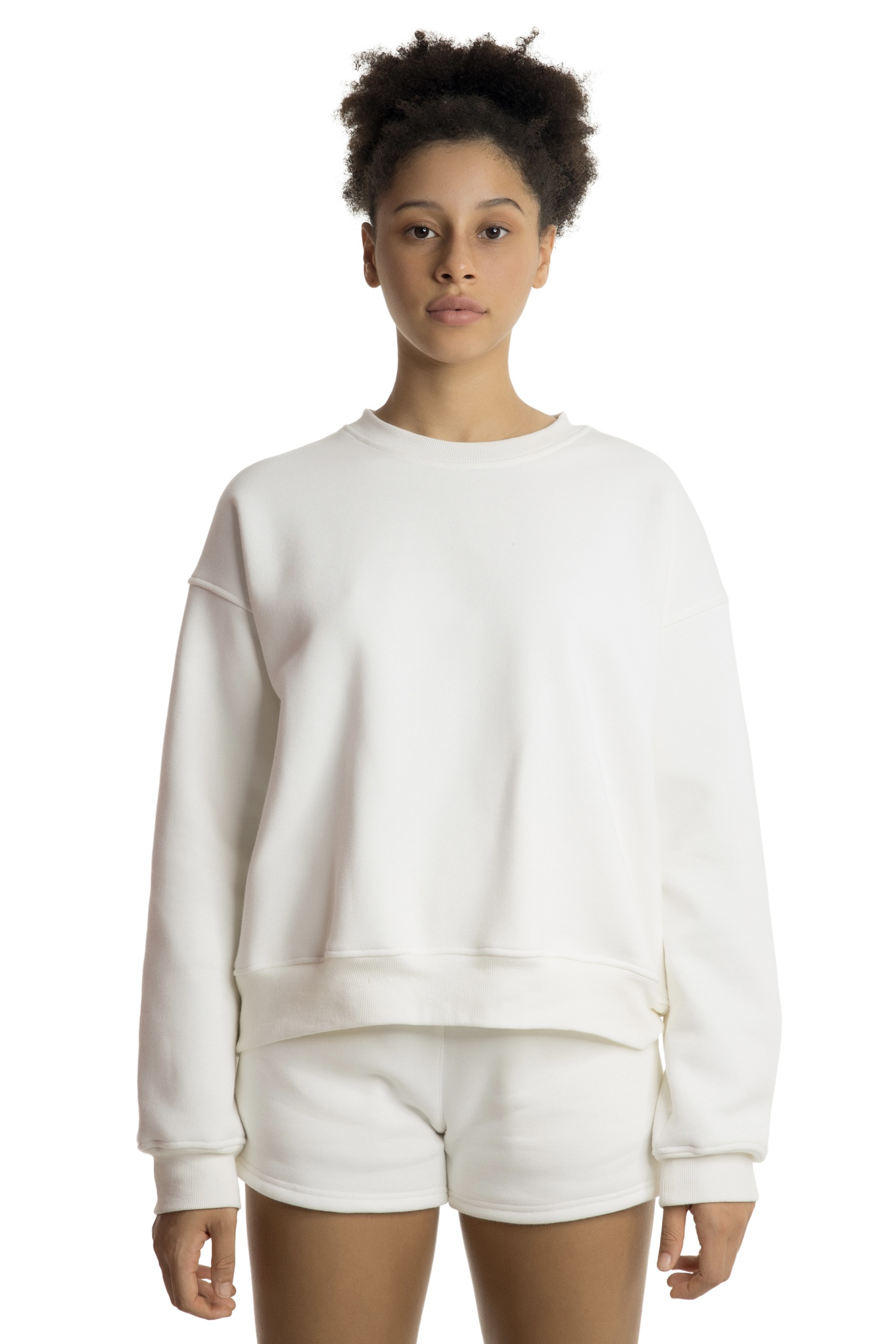 SWEATSHIRT - WHITE