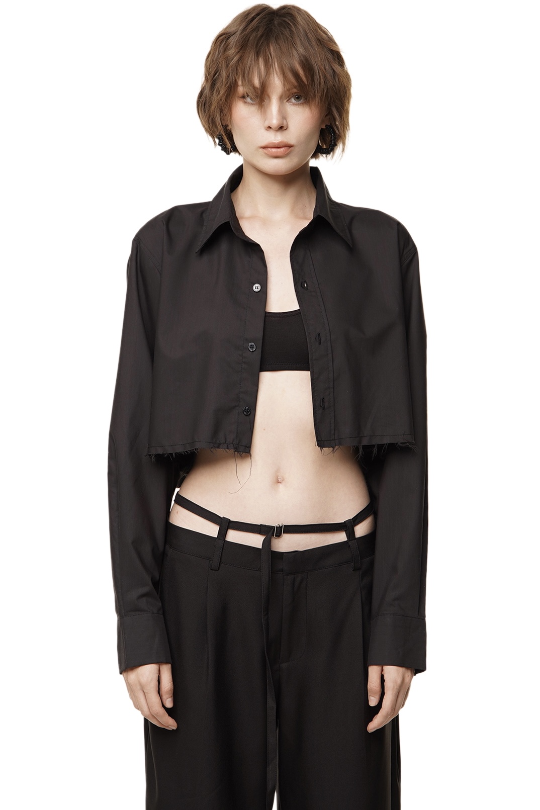 FANNIE SHIRT - BLACK