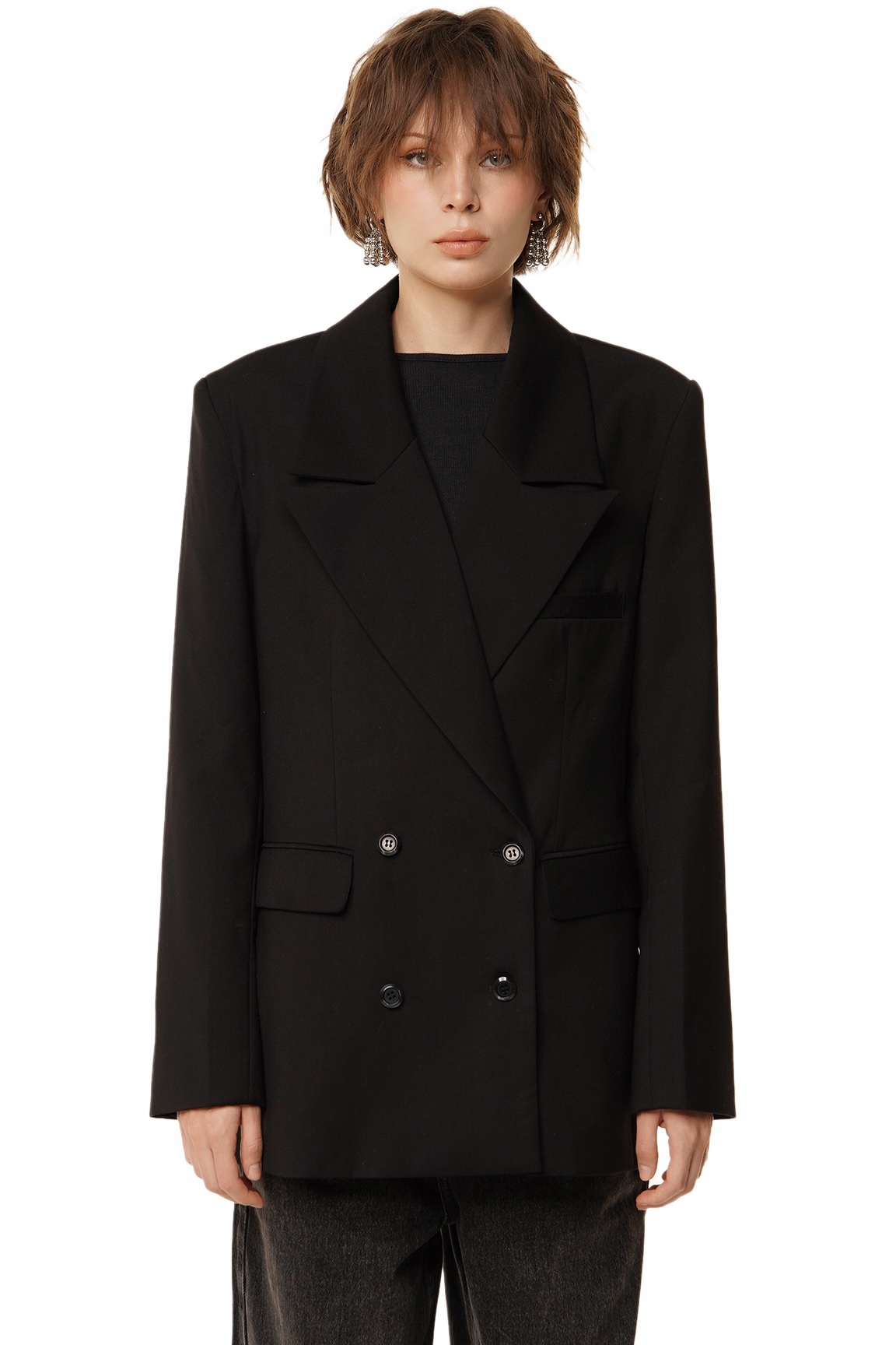 PORTER BLAZER - BLACK 