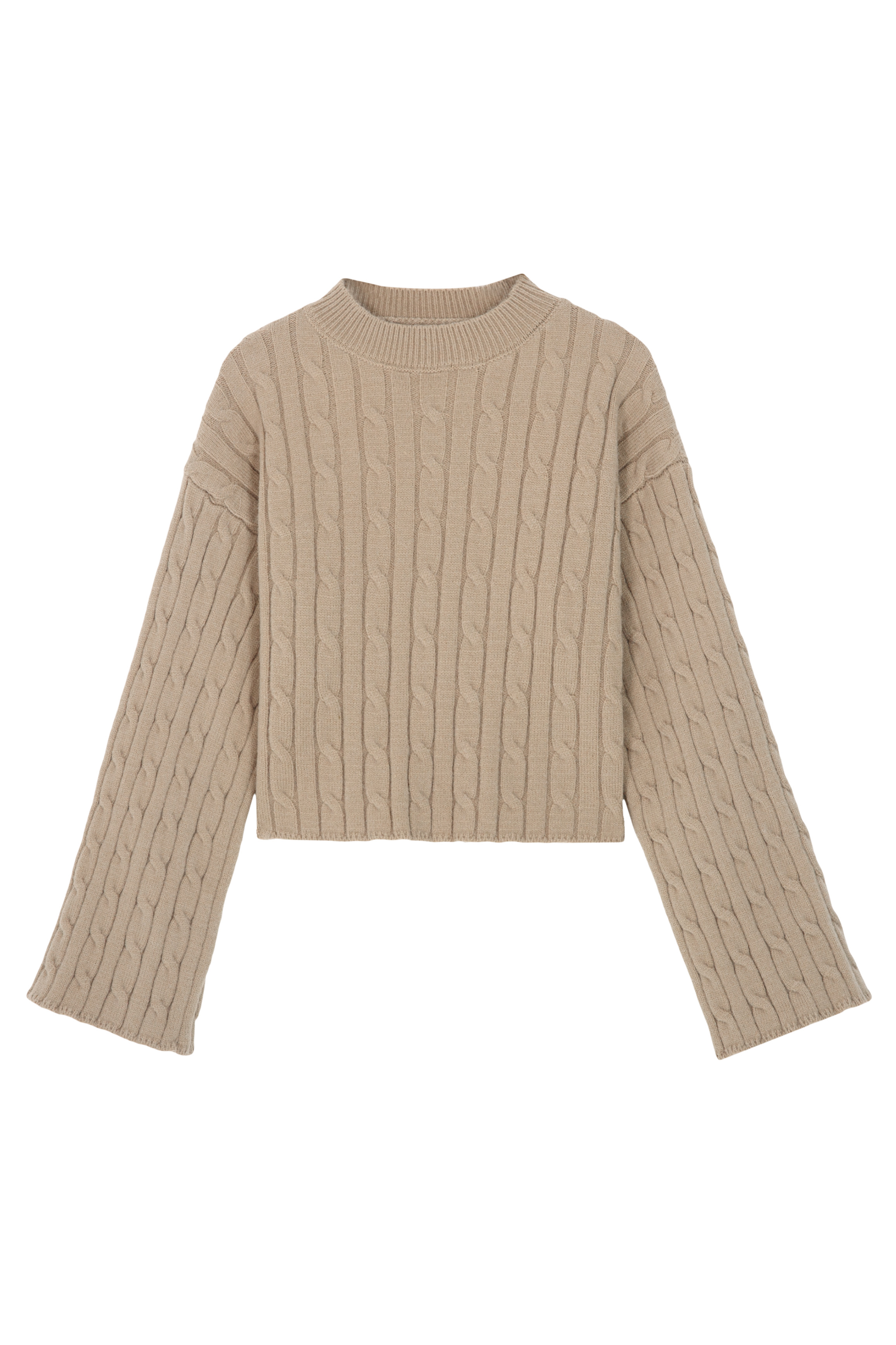 DEMI SWEATER - LIGHT BROWN