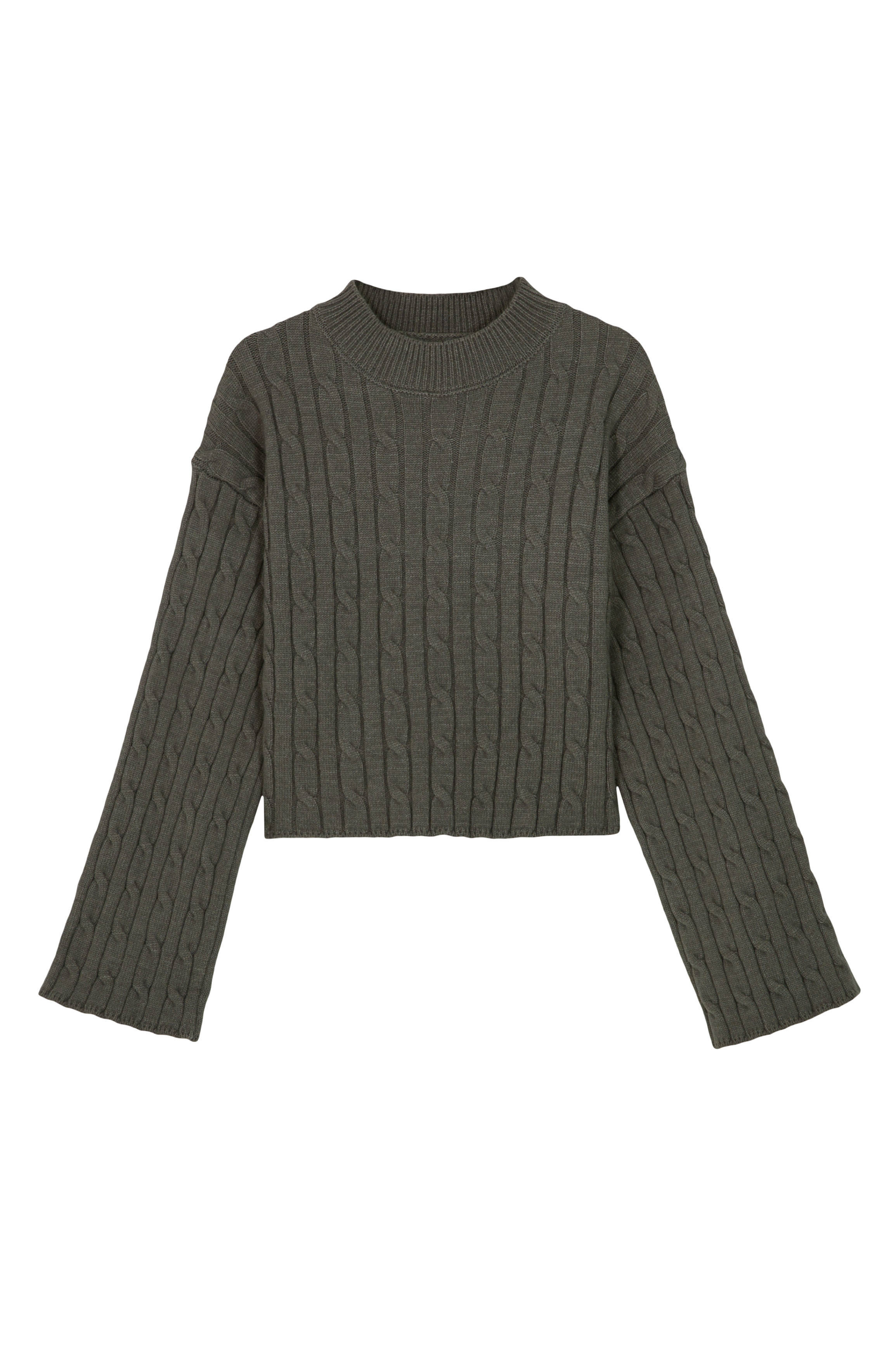 DEMI SWEATER - PEWTER GREEN