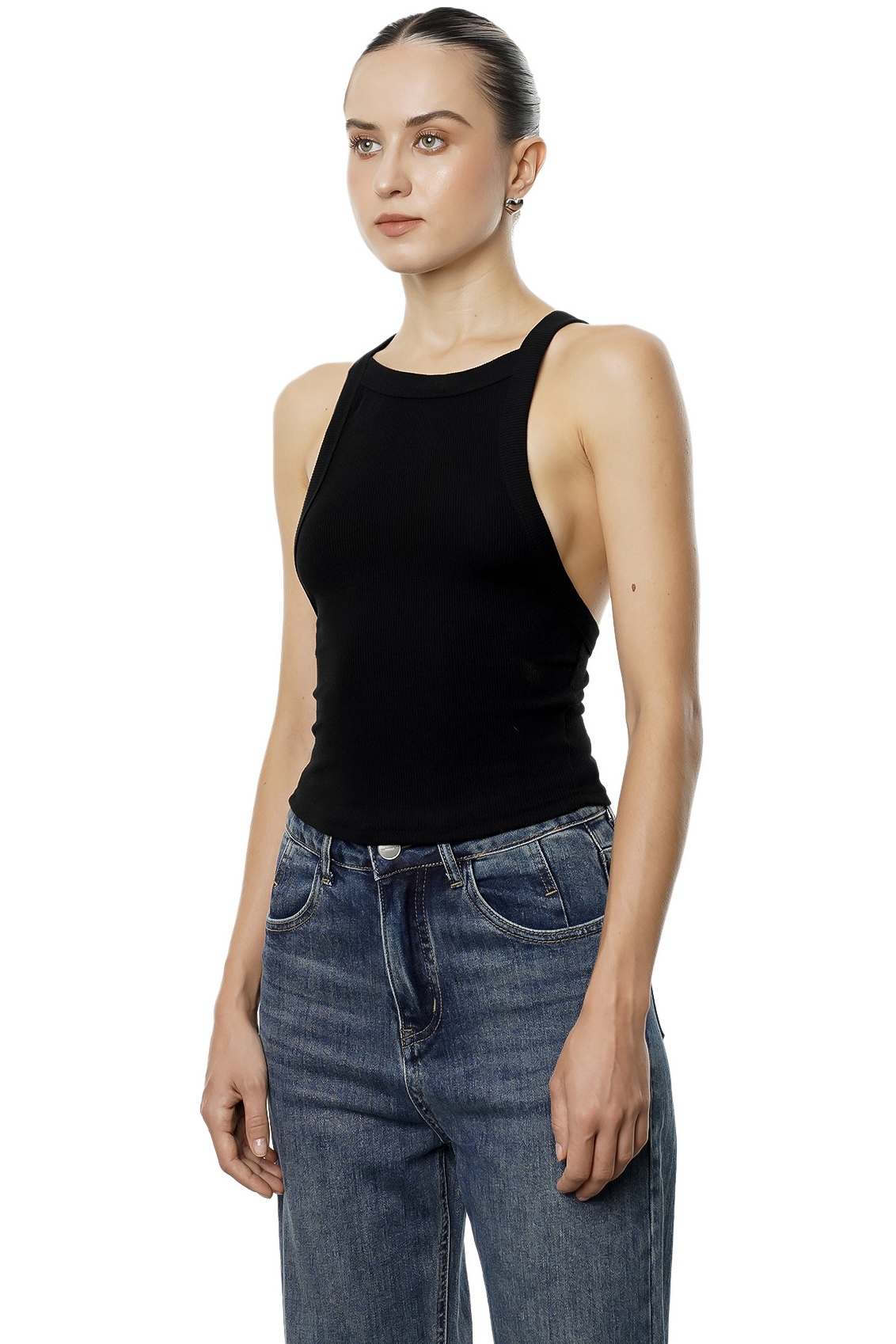 NORA TOP - BLACK