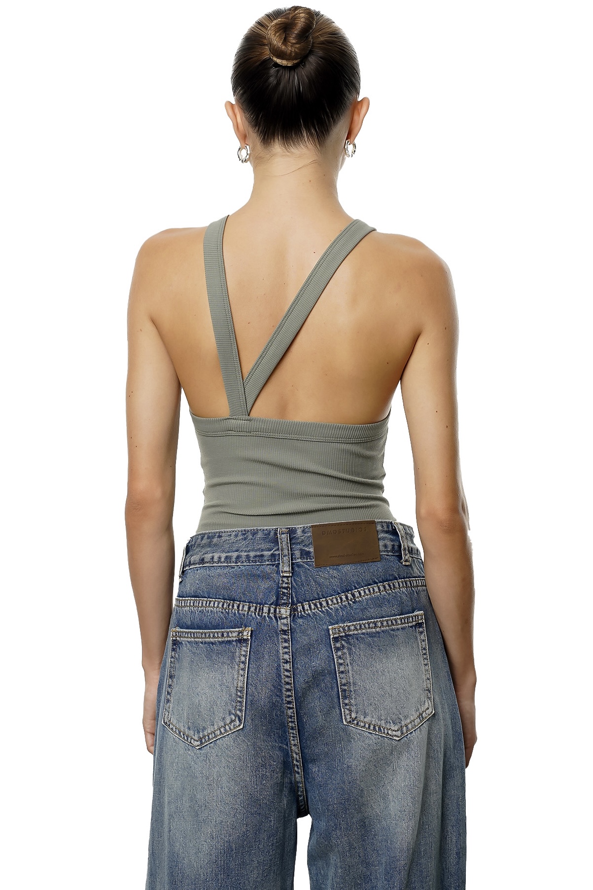 NORA TOP - OLIVE