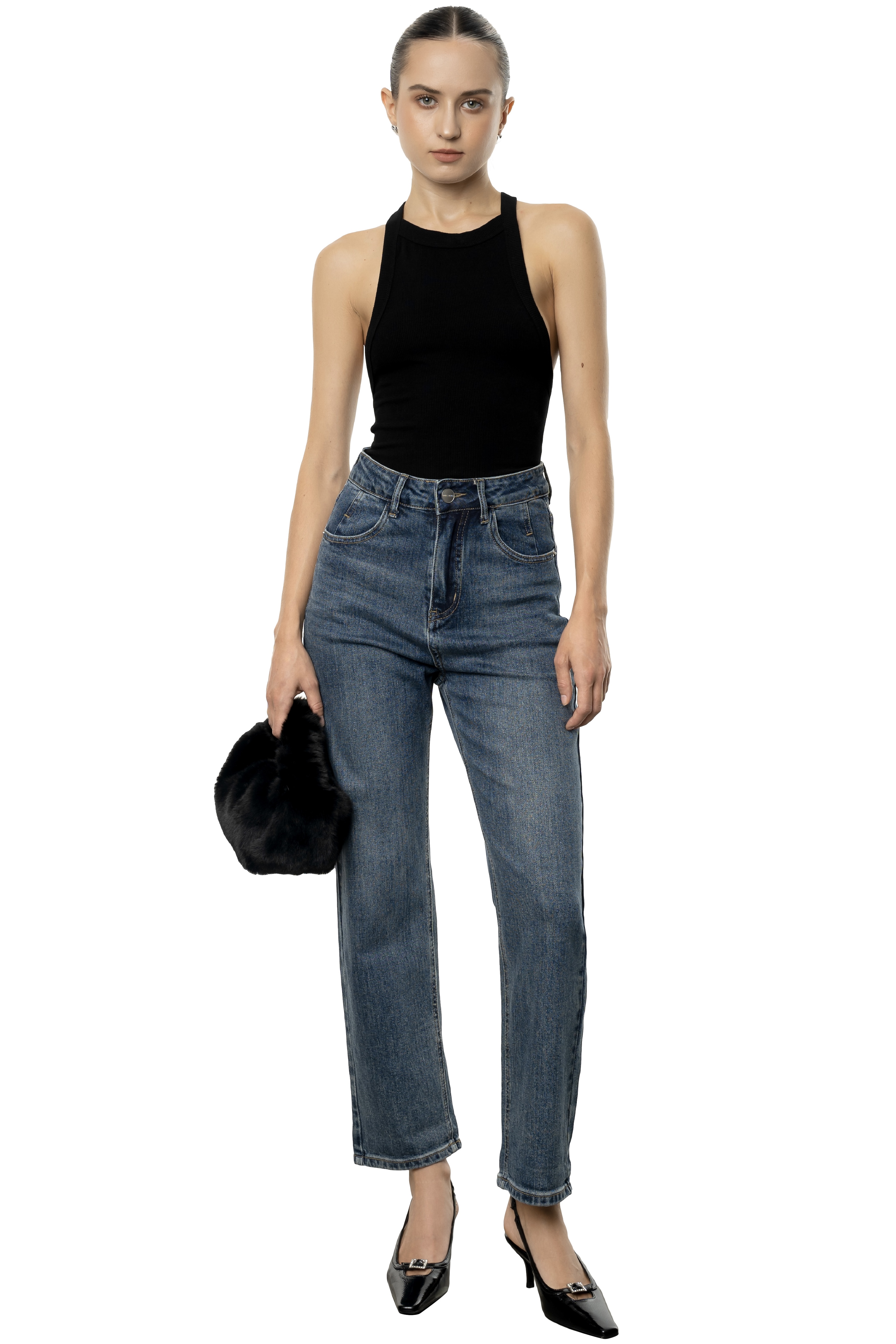 DARIA JEANS - WASHED BLUE 