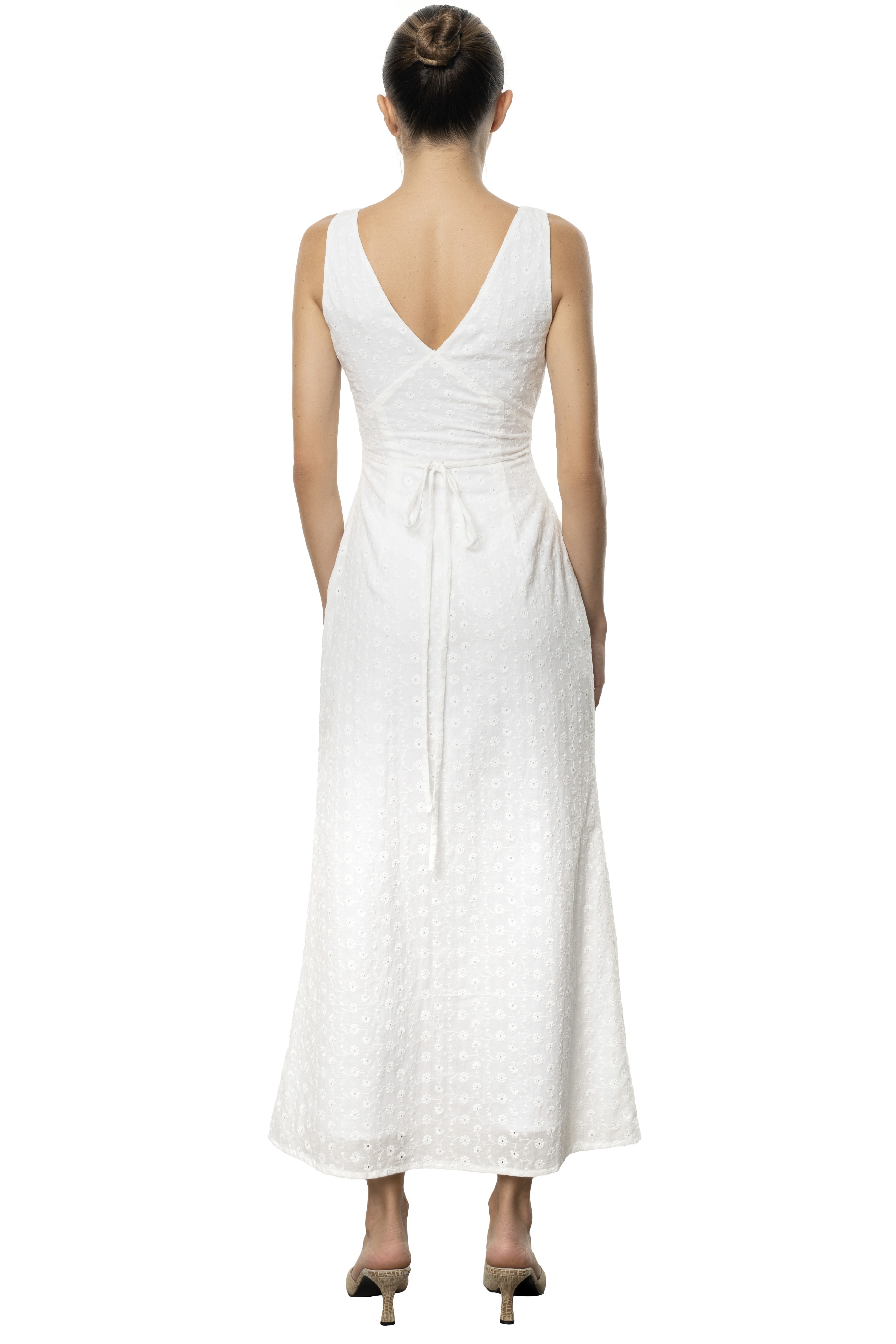 CAROL DRESS - WHITE 