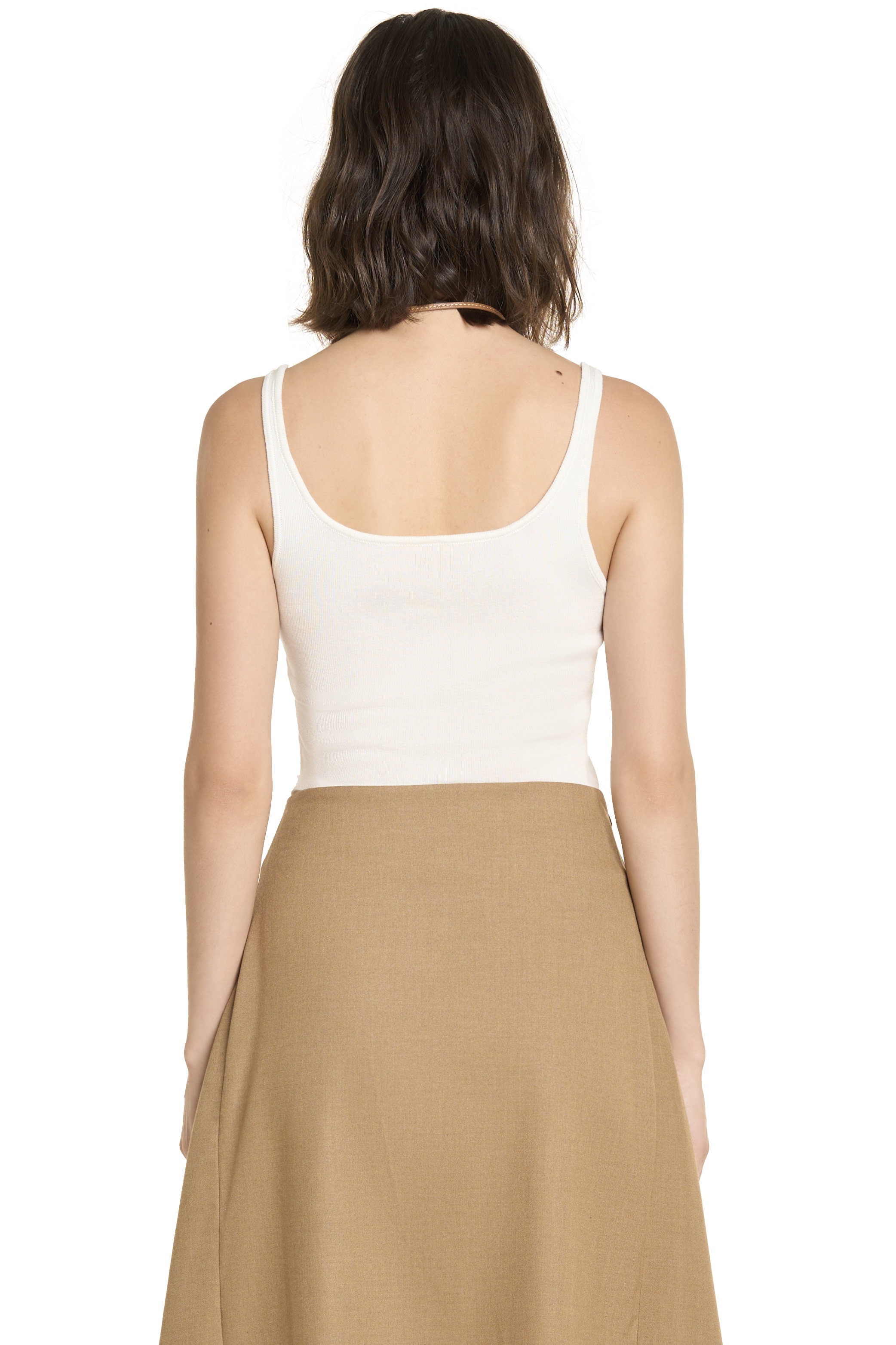 KNIT TANK - WHITE 