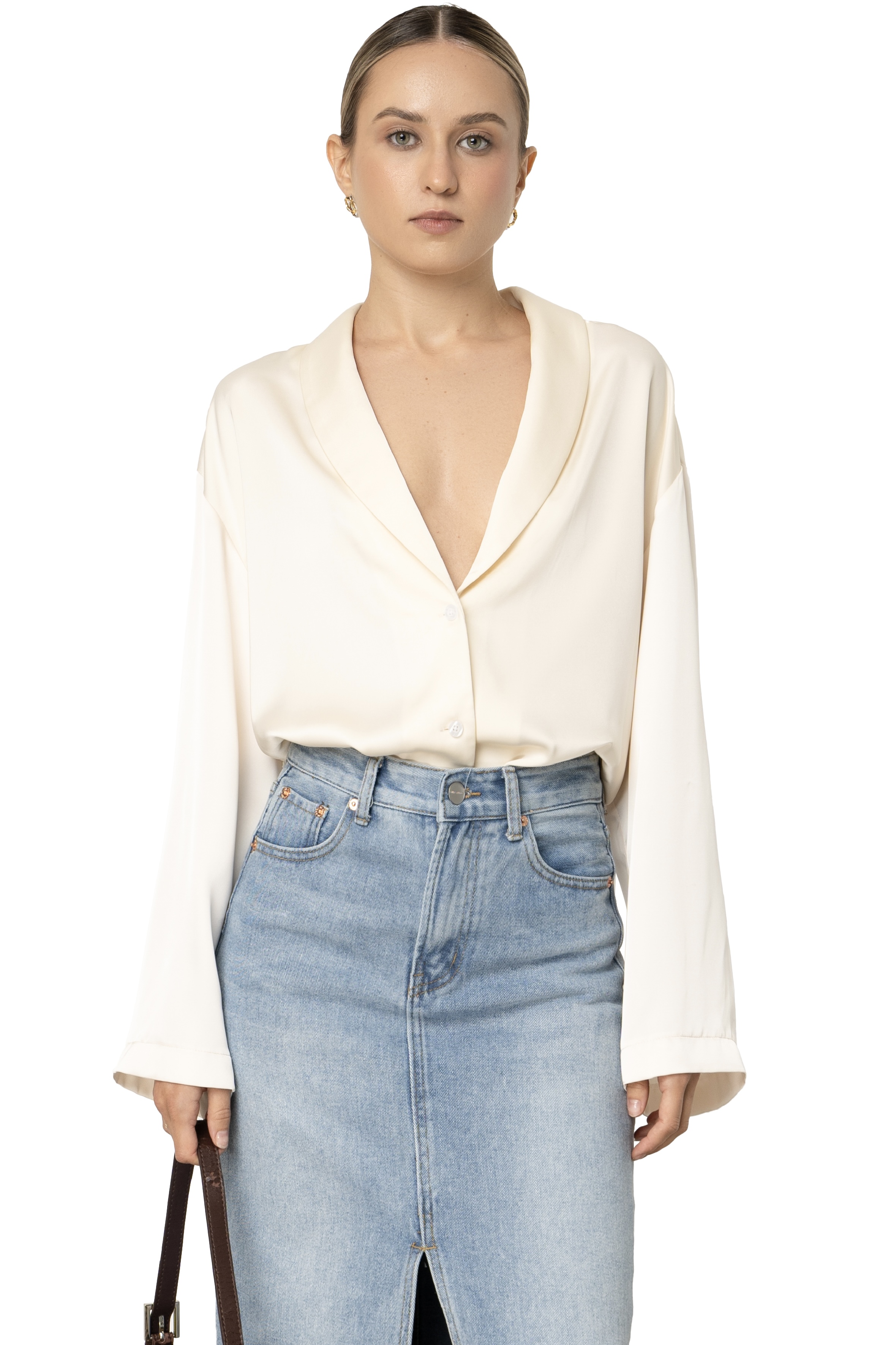 TANSY SHIRT - IVORY