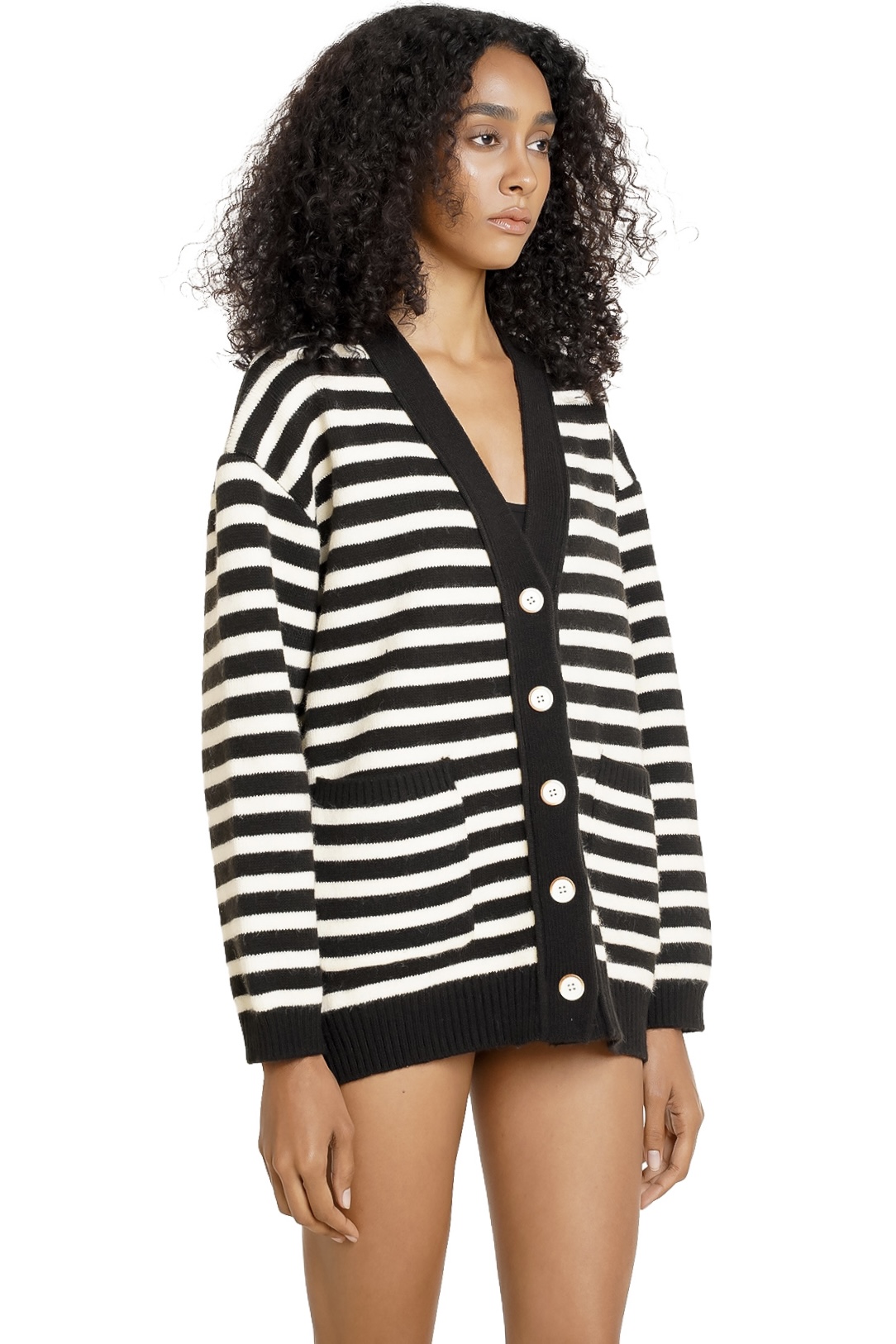 SCARLET CARDIGAN - BLACK