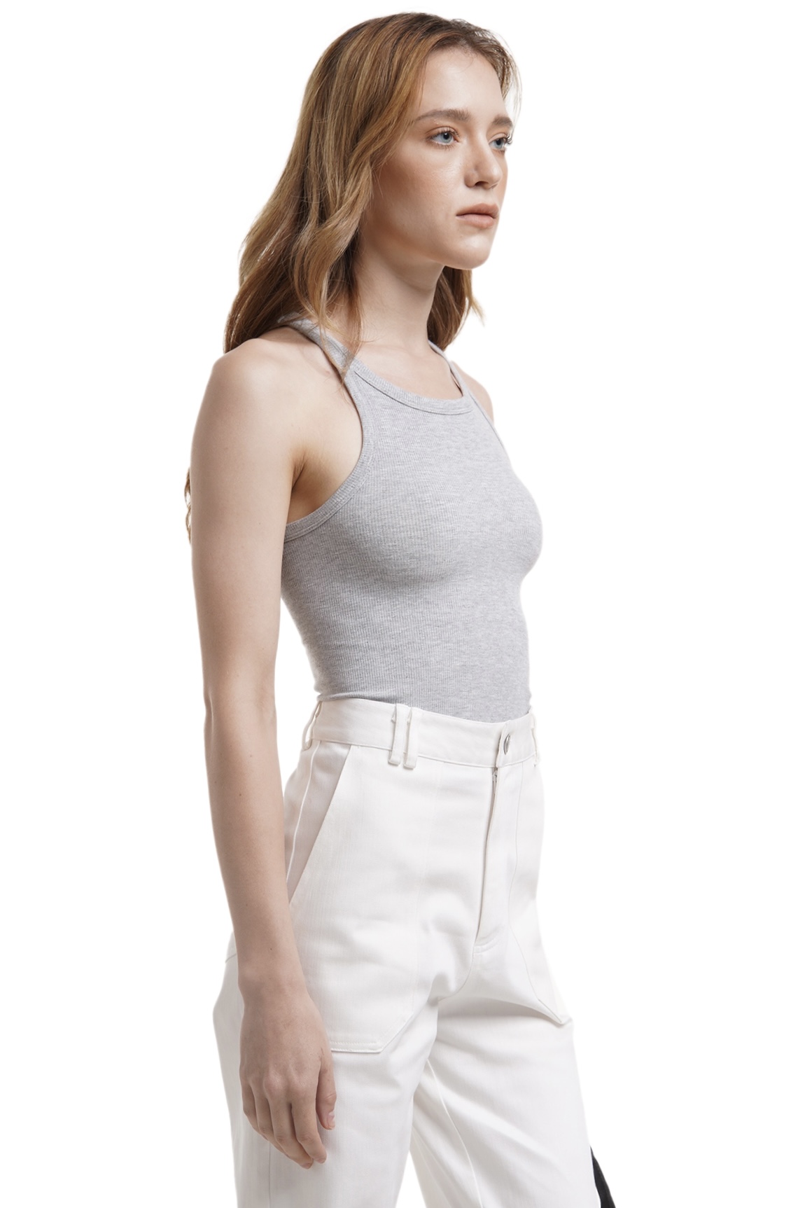 BOXY TANK - LIGHT GREY