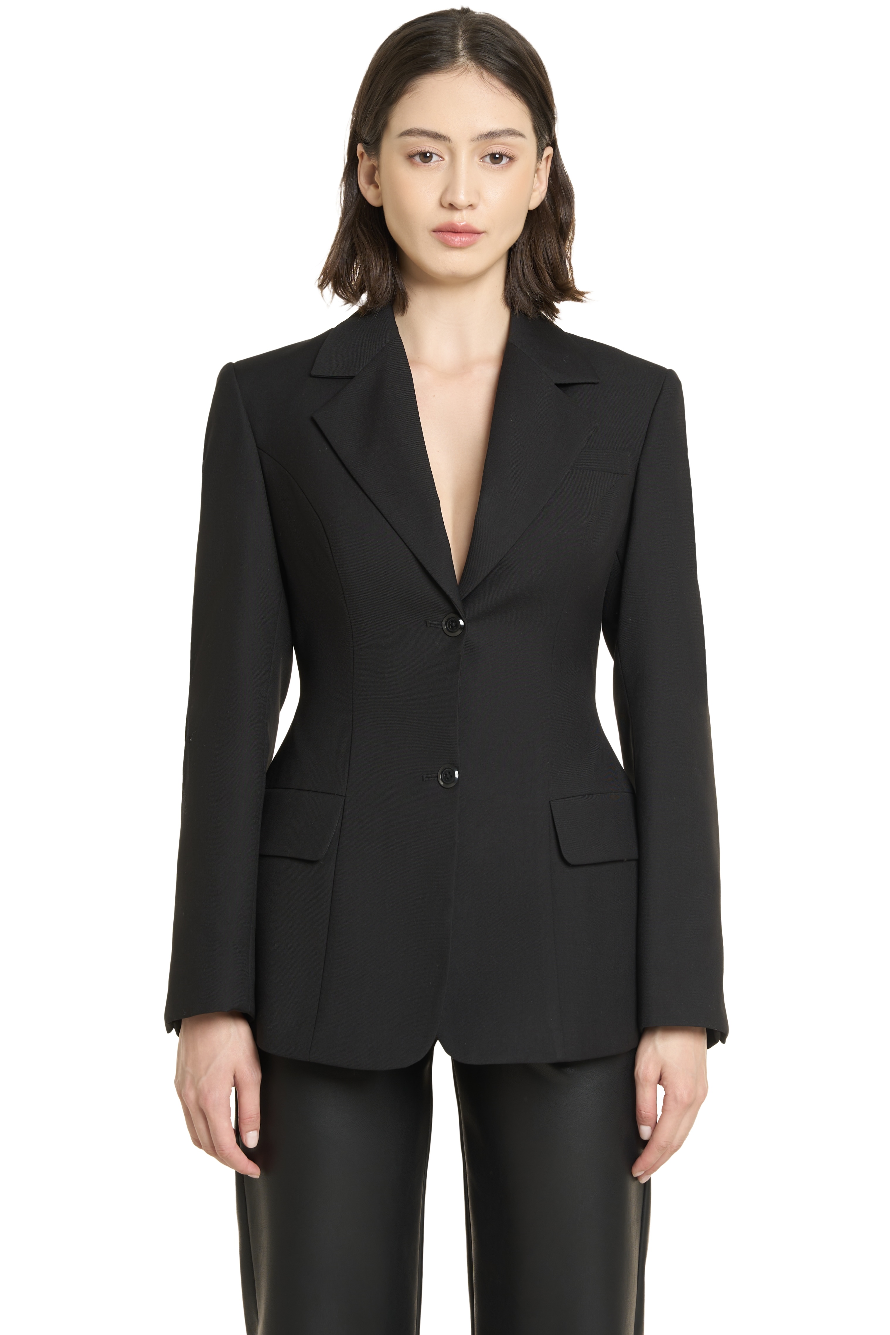 LUISA BLAZER - BLACK