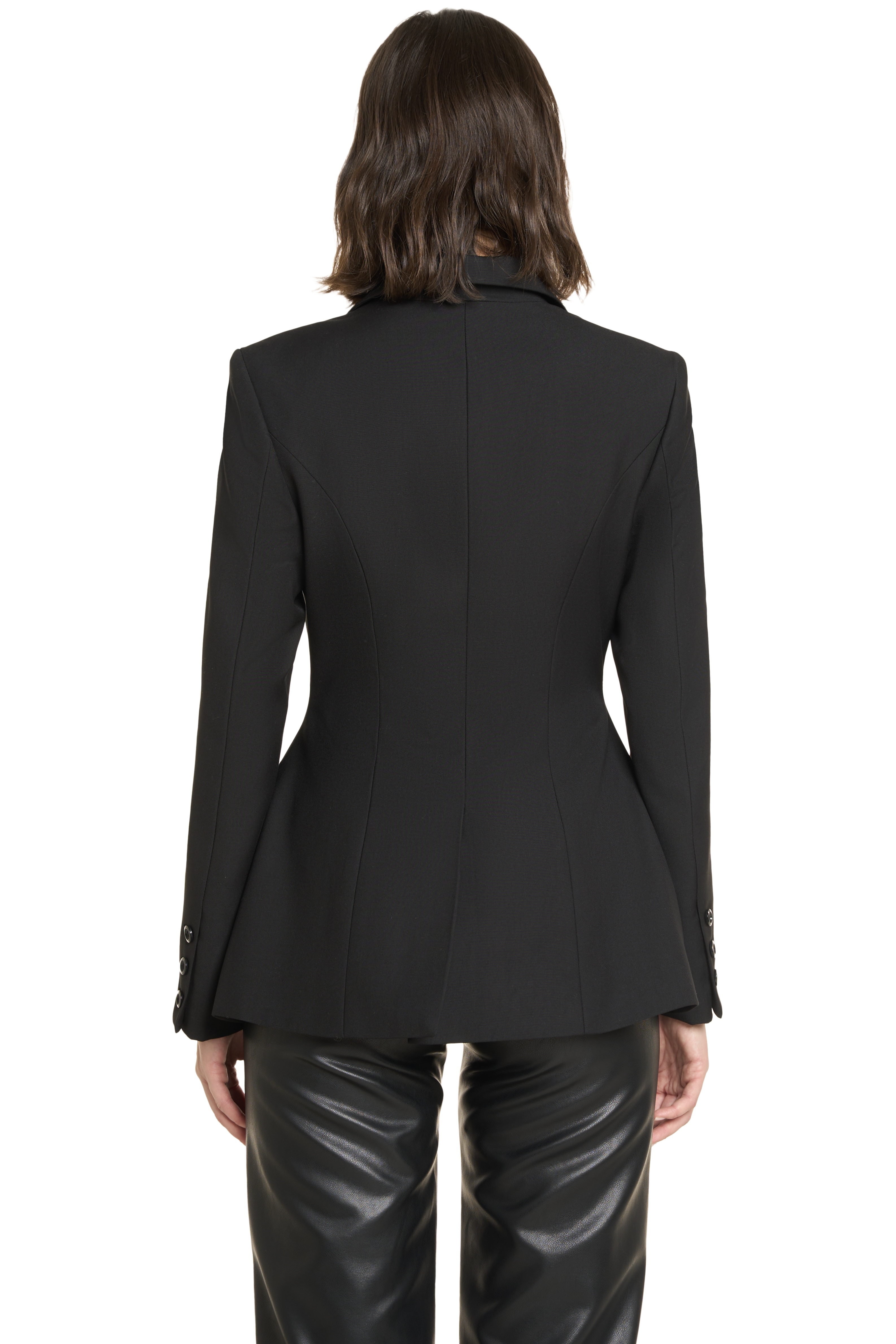 LUISA BLAZER - BLACK