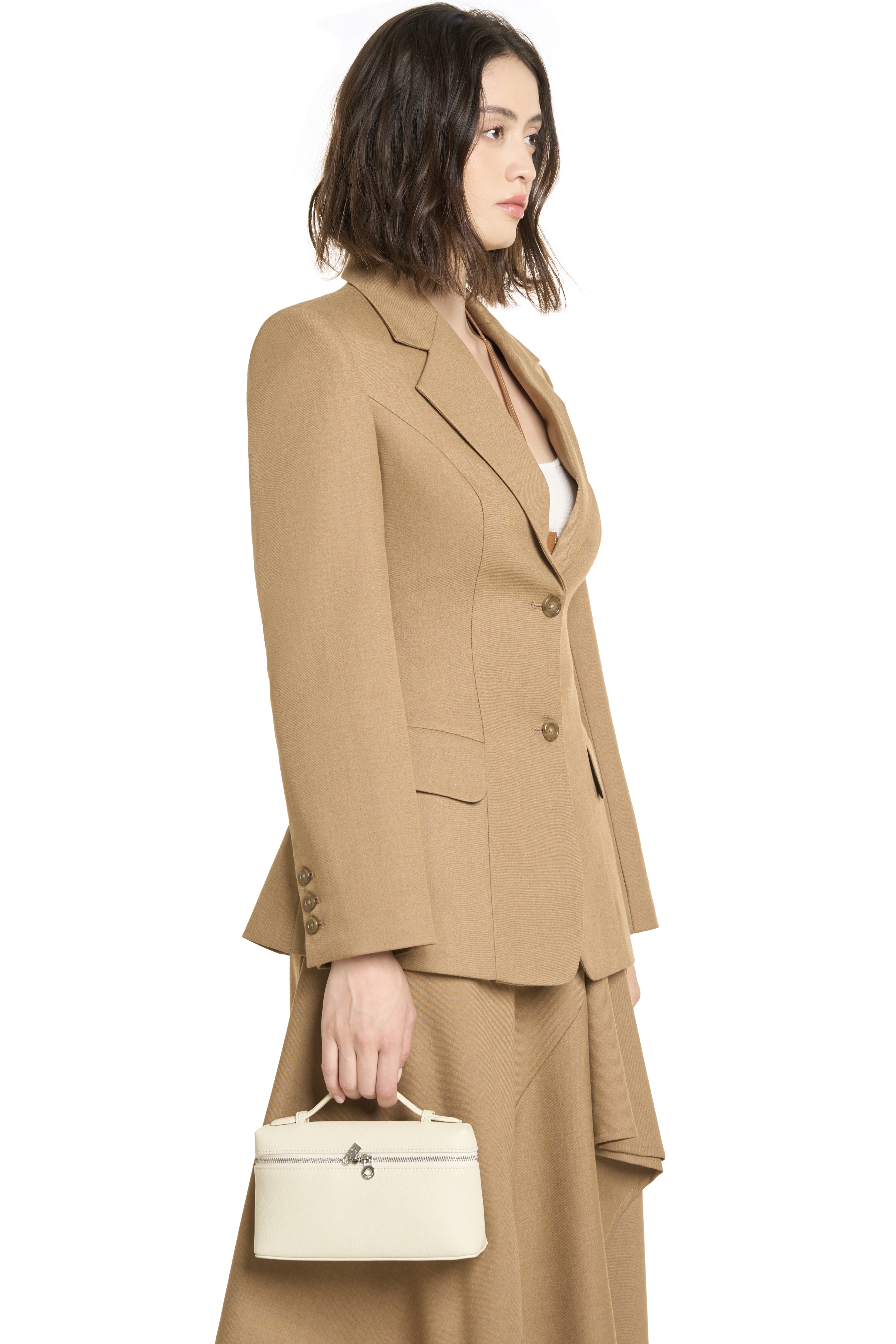 LUISA BLAZER - CAMEL