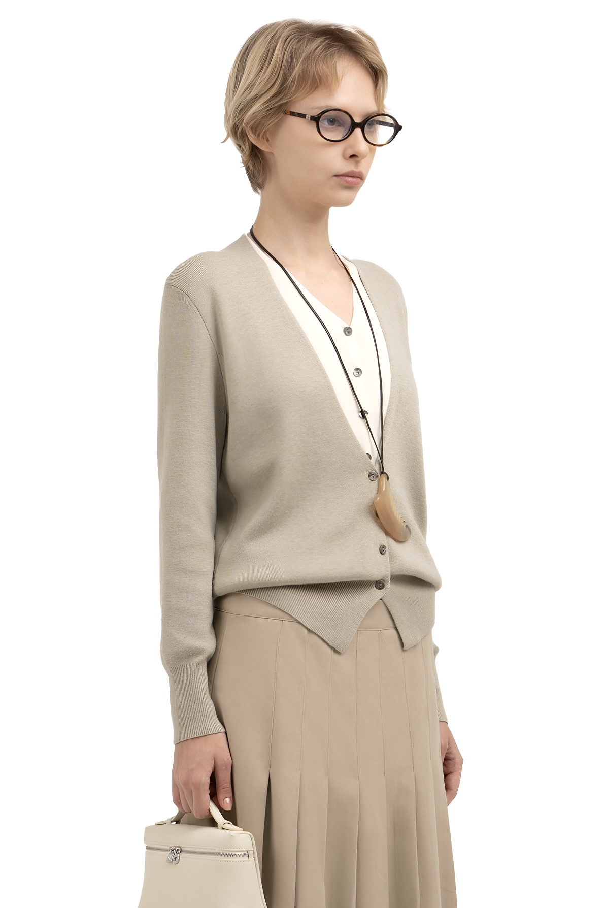 MONTANA CARDIGAN - BEIGE