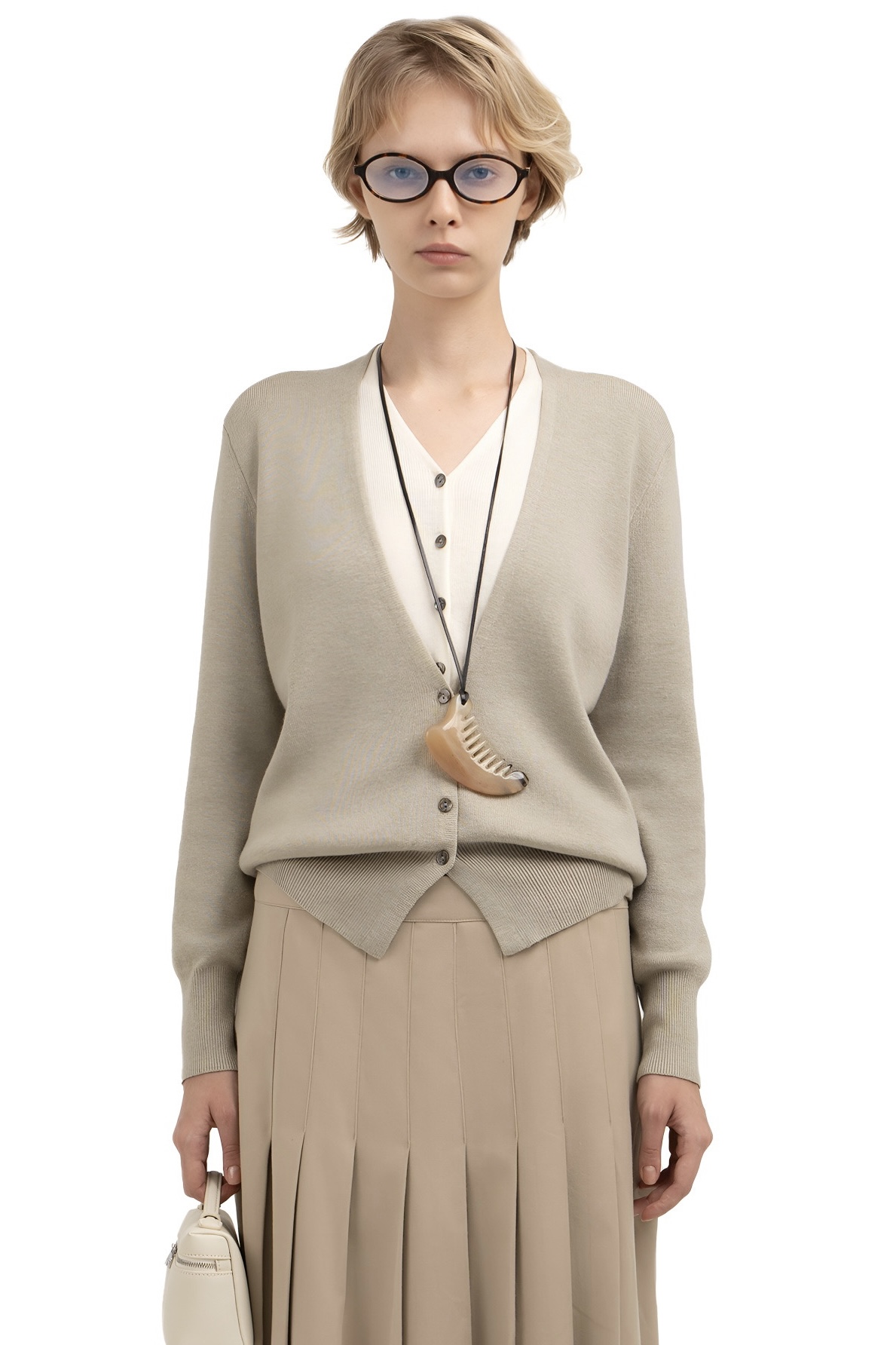 MONTANA CARDIGAN - BEIGE