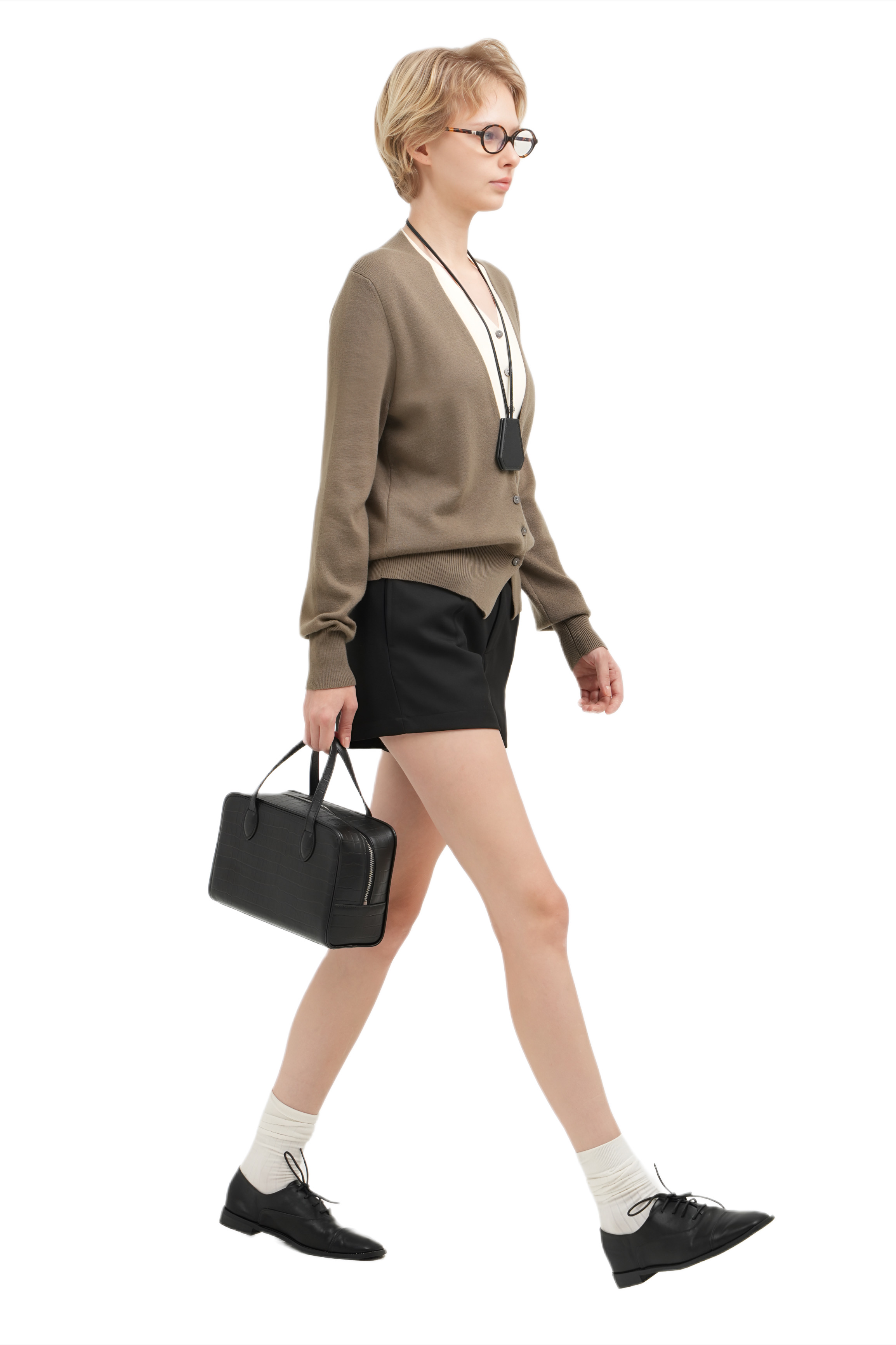 MONTANA CARDIGAN - ARMY GREEN