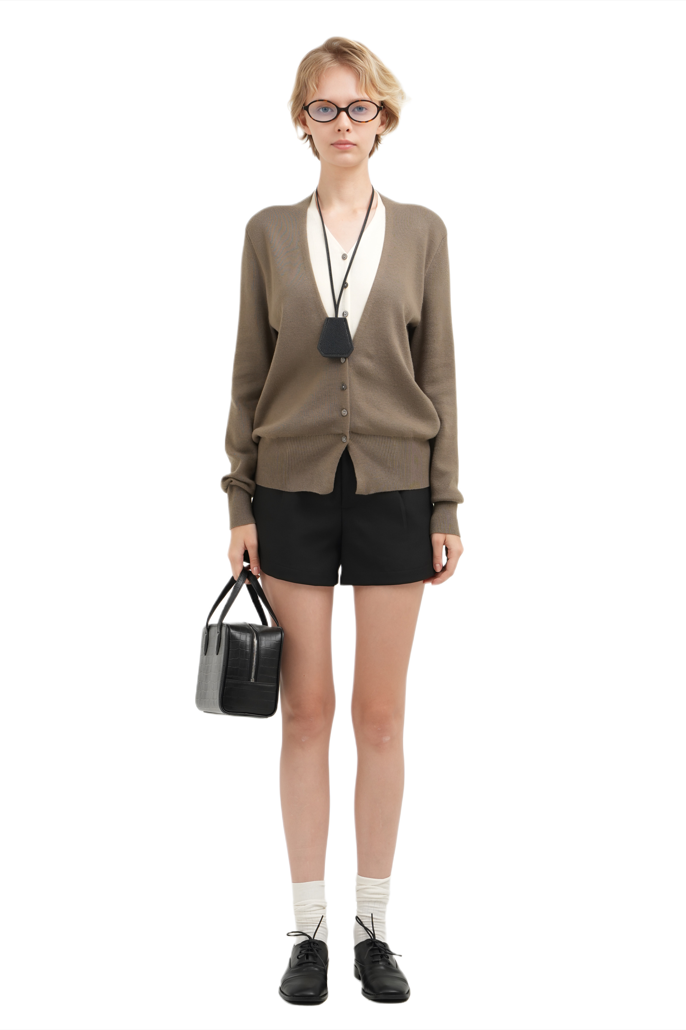 MONTANA CARDIGAN - ARMY GREEN