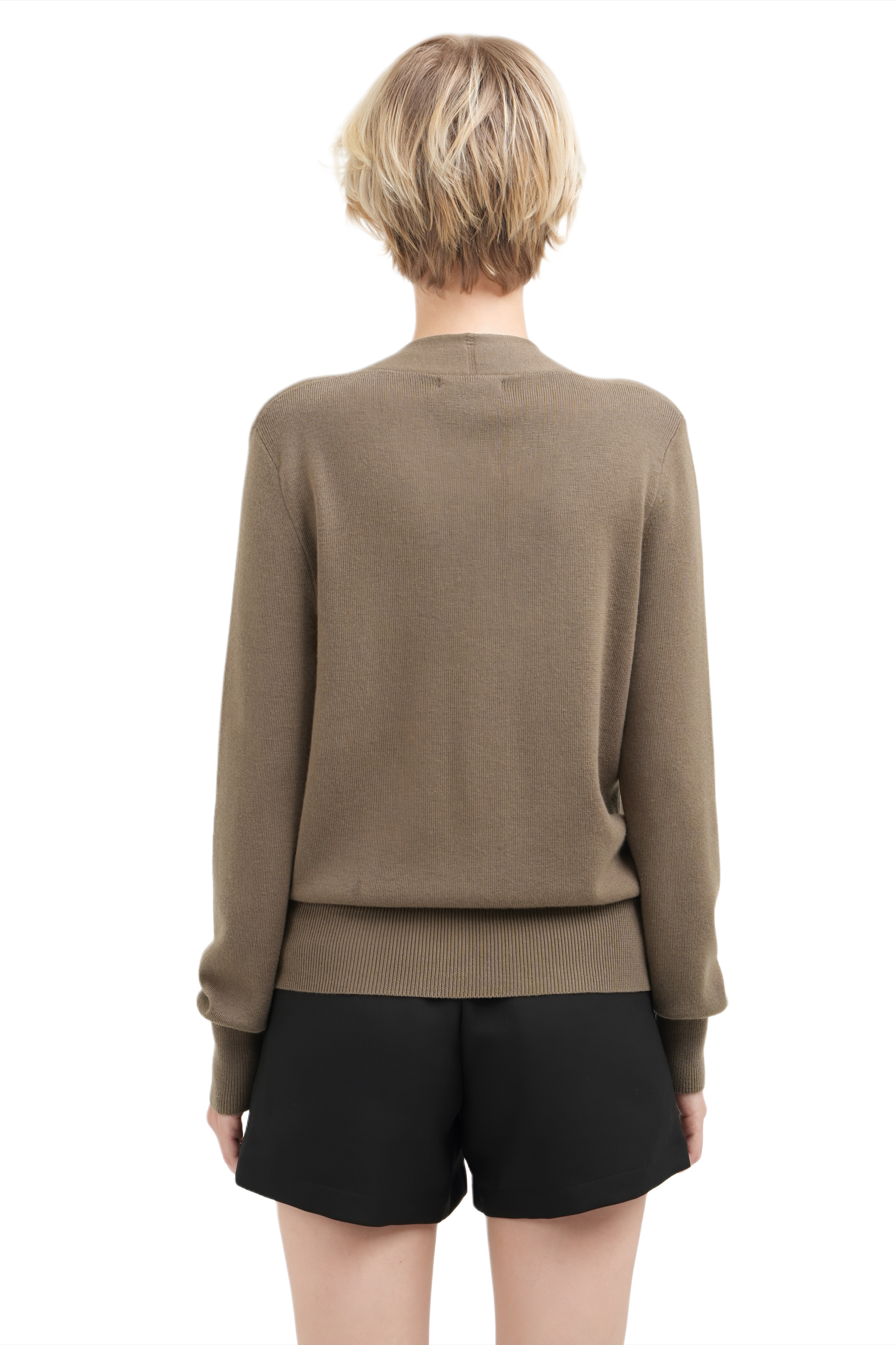MONTANA CARDIGAN - ARMY GREEN