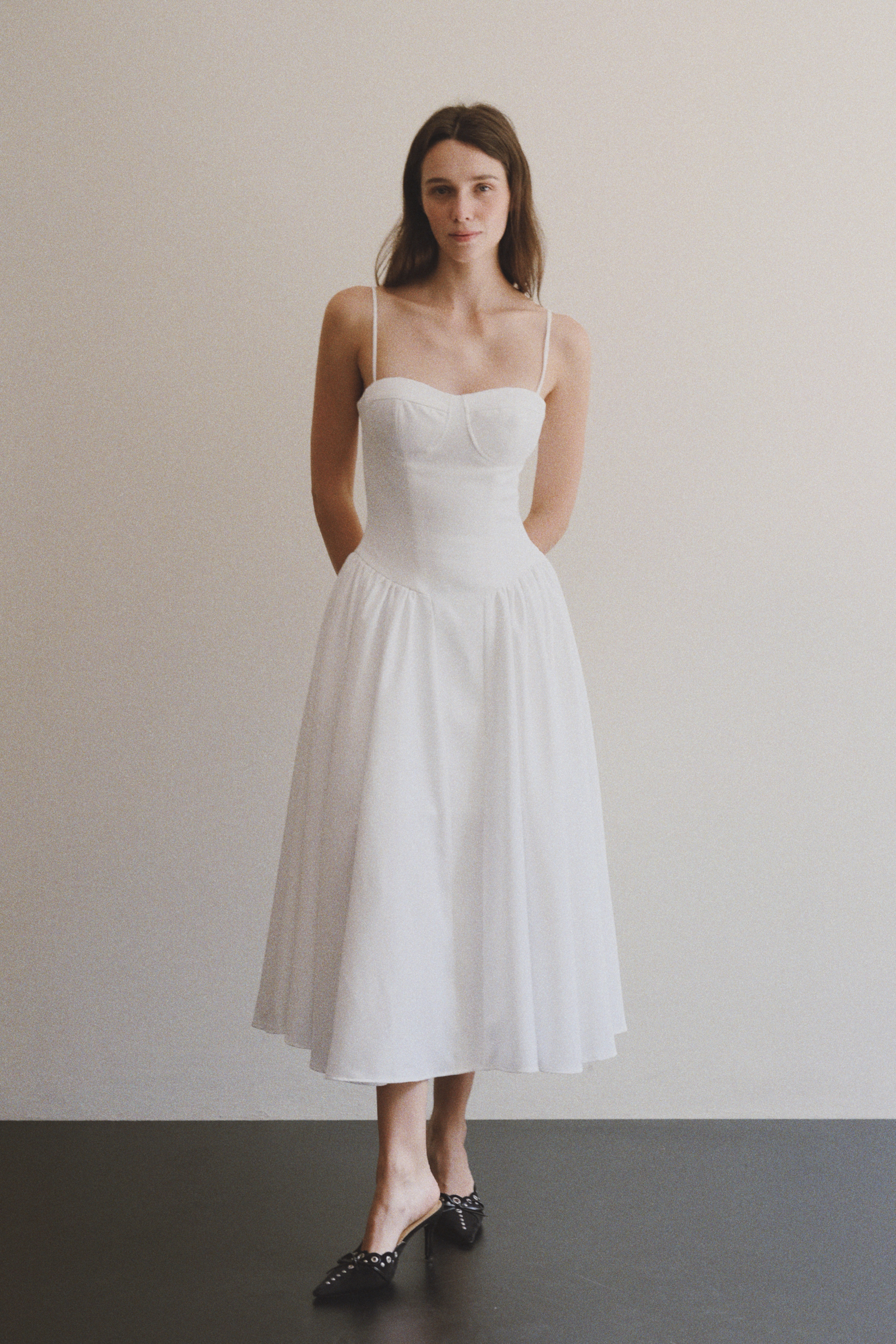 GABRIELLA DRESS - WHITE