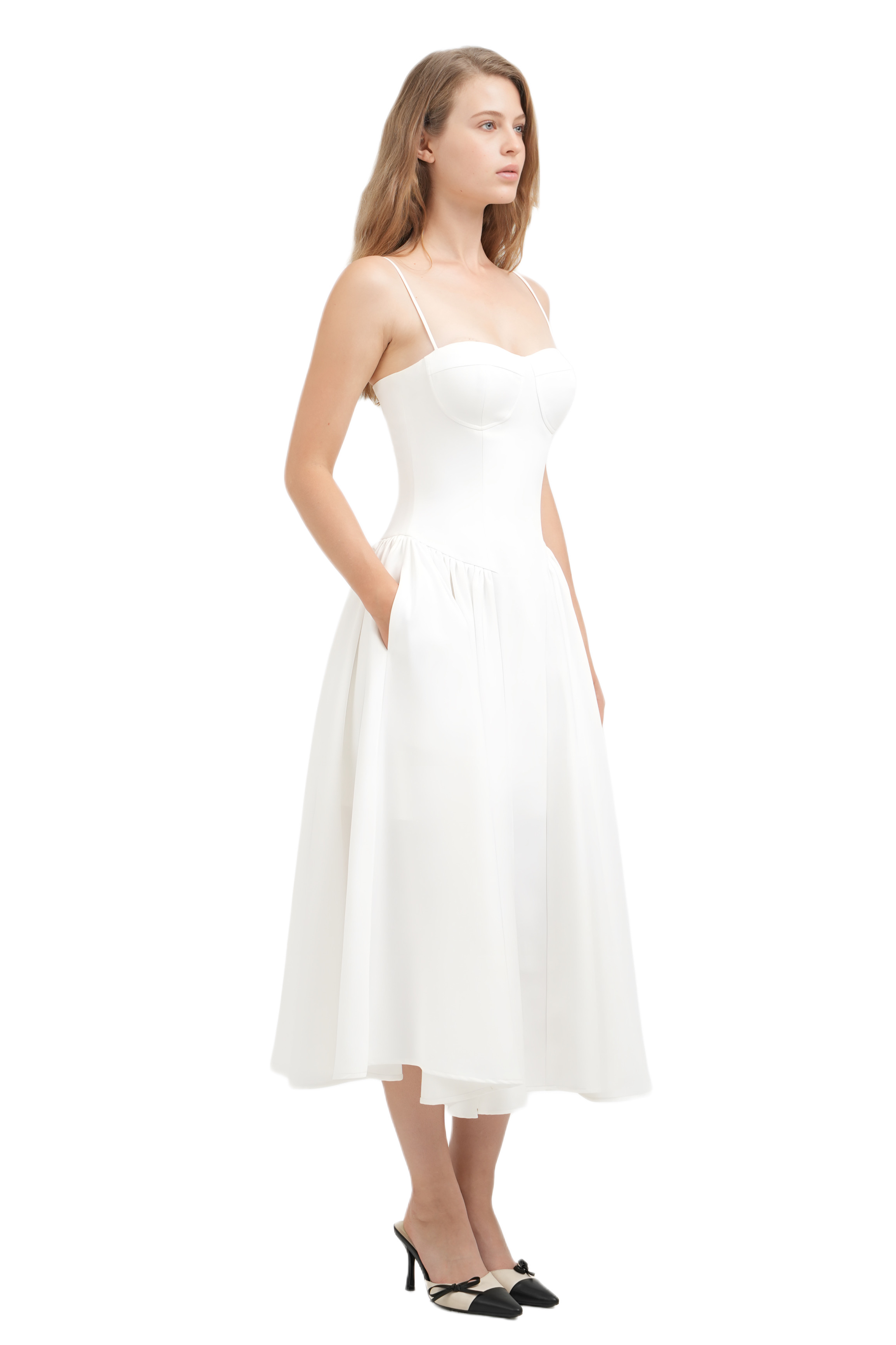 GABRIELLA DRESS - WHITE