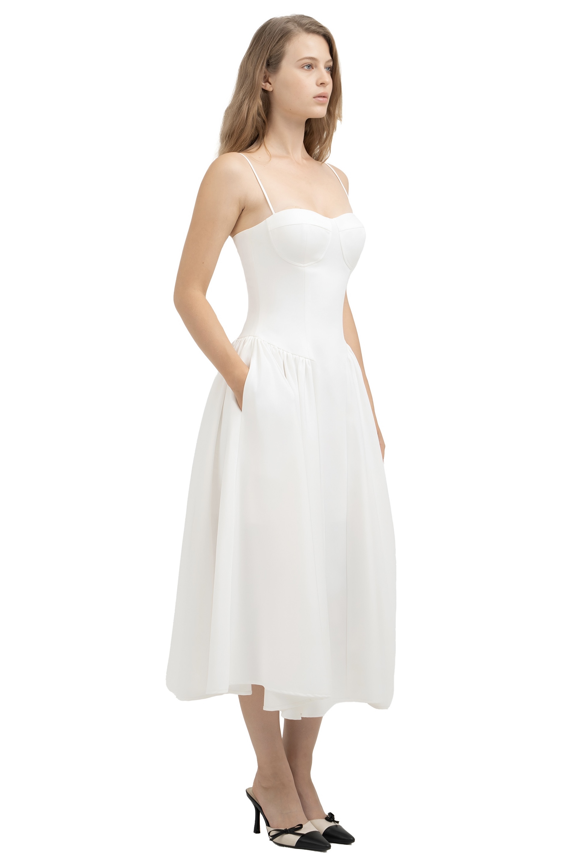 GABRIELLA DRESS - WHITE