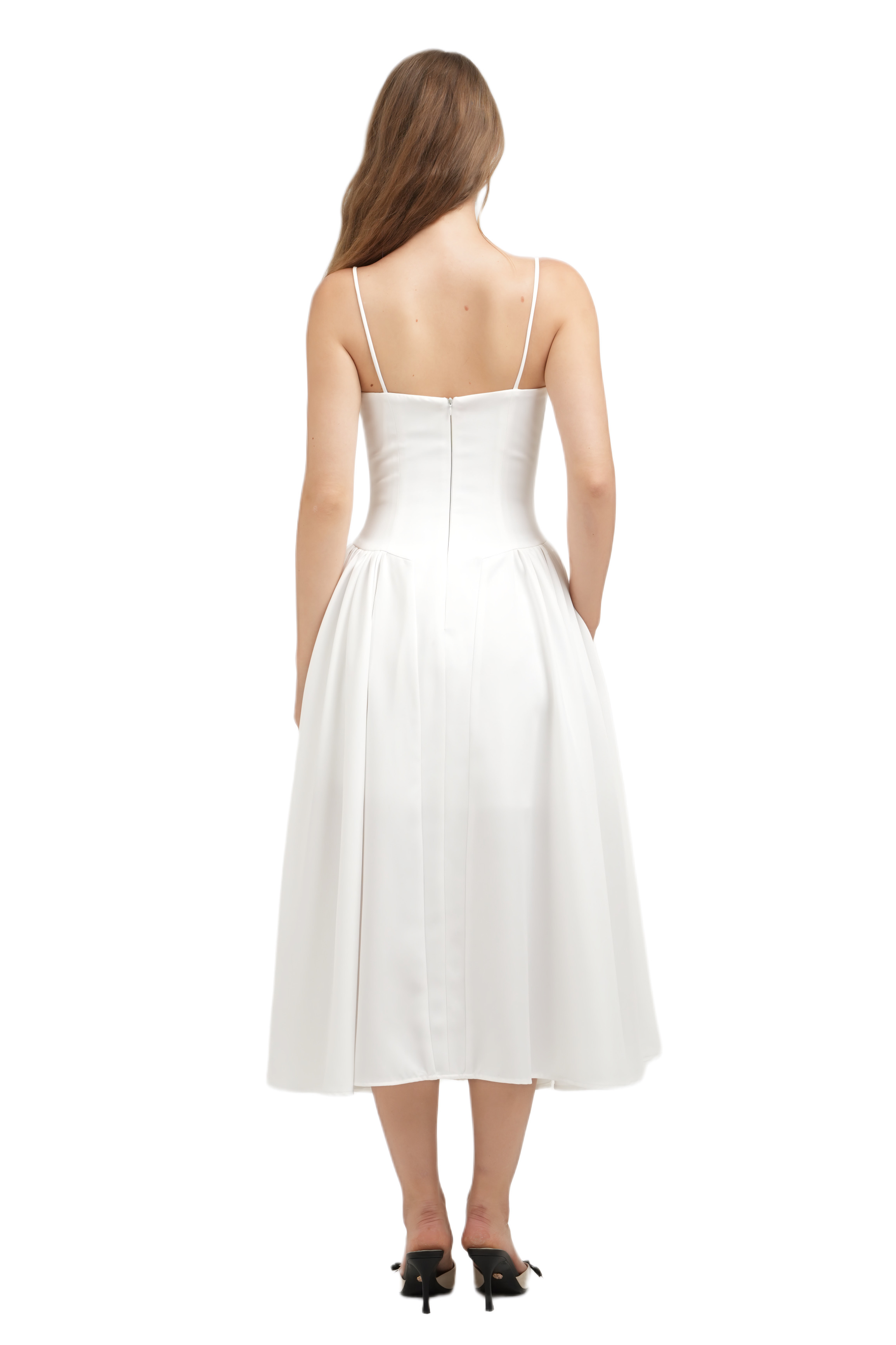 GABRIELLA DRESS - WHITE