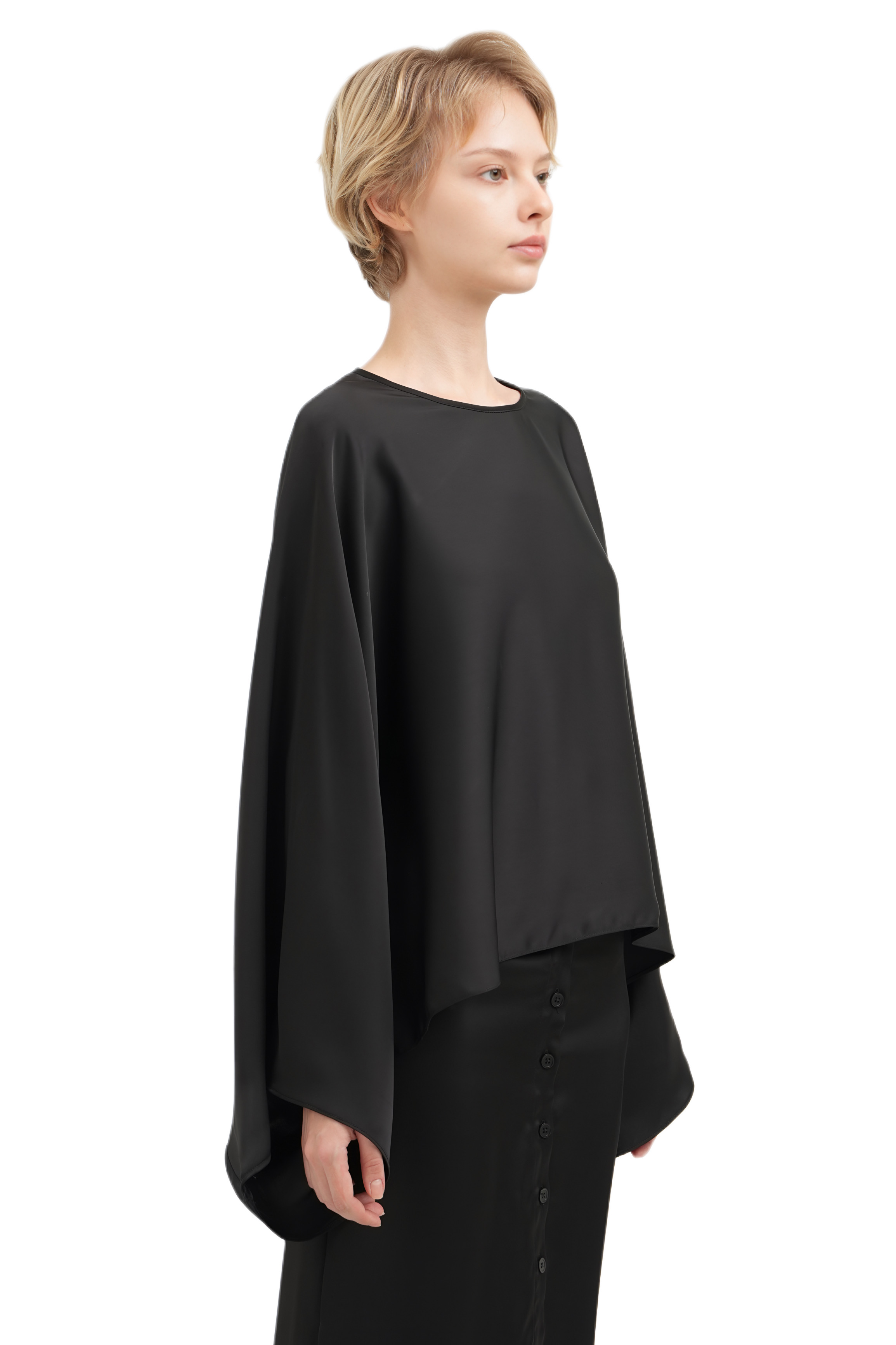 ENZA TOP - BLACK