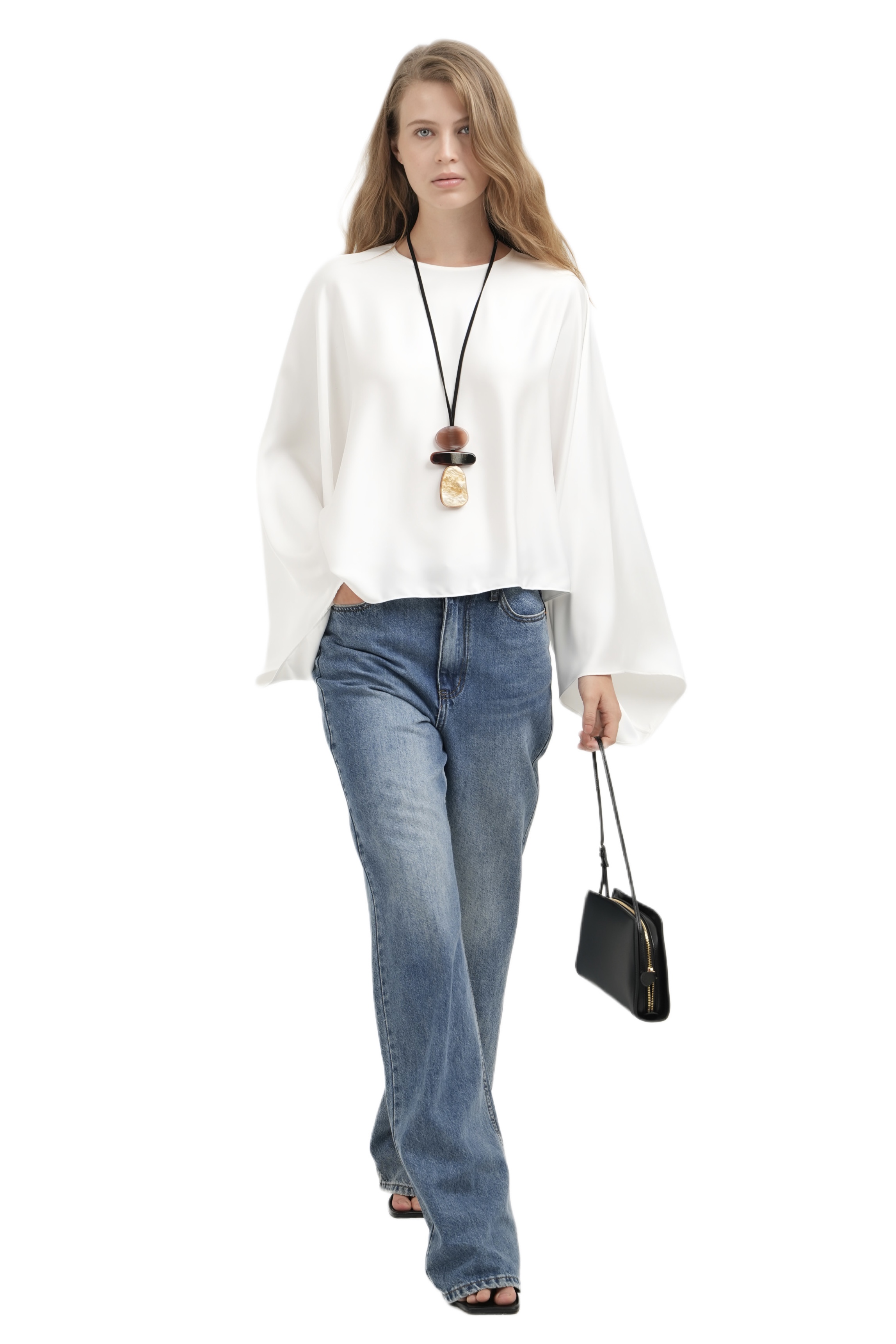 ENZA TOP - WHITE