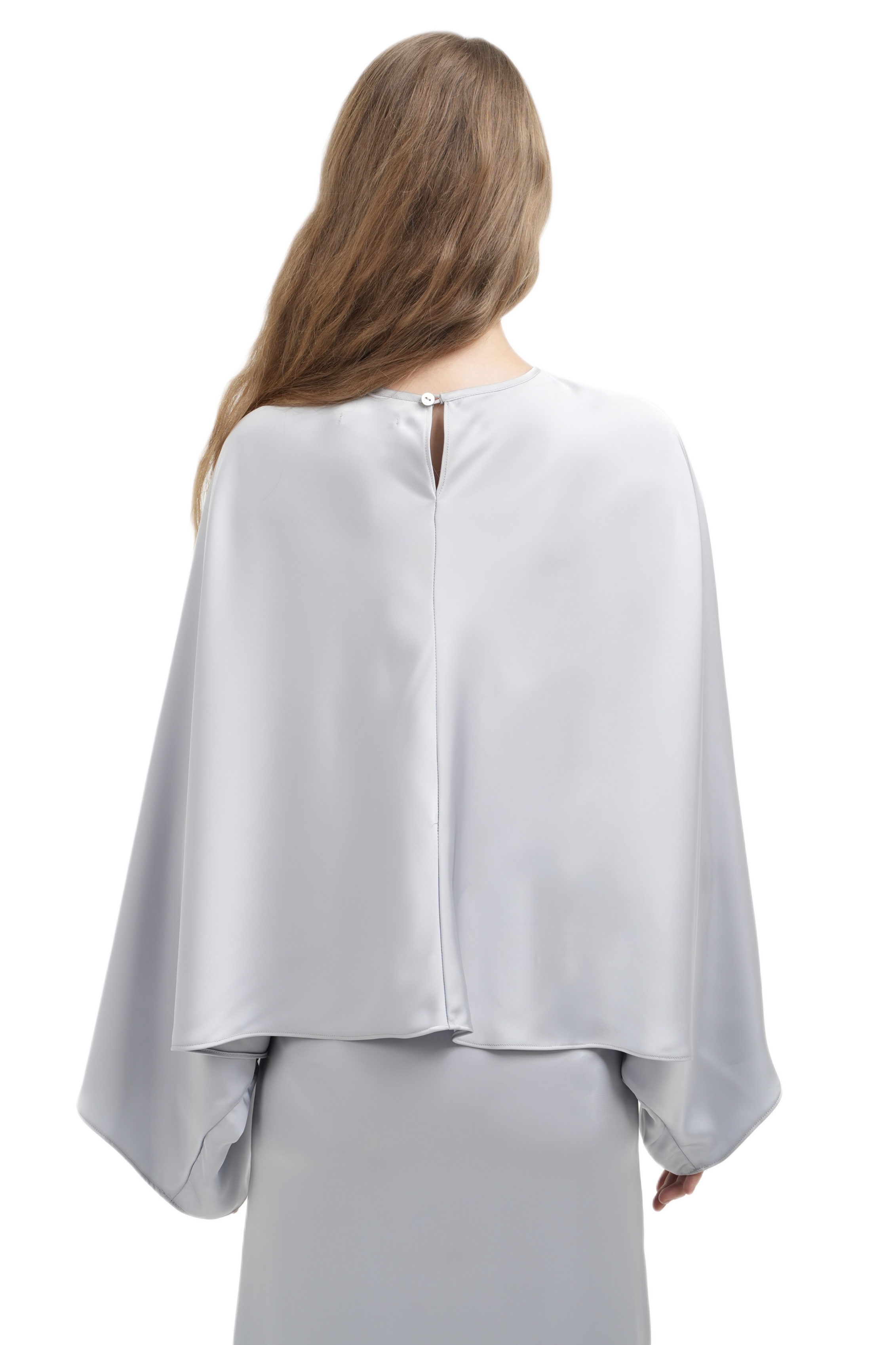 ENZA TOP - TRIDENT GREY