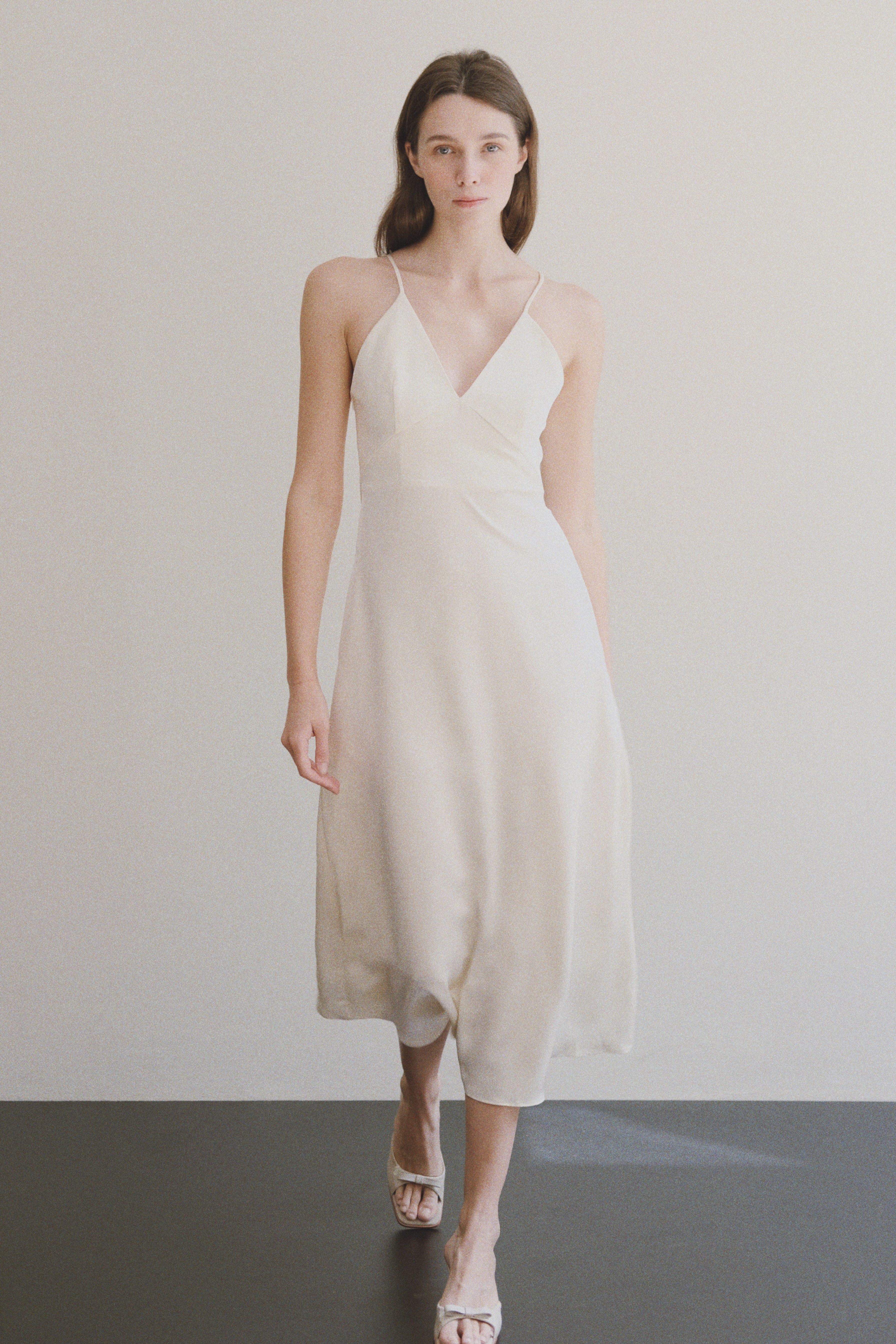 SLIP DRESS - IVORY