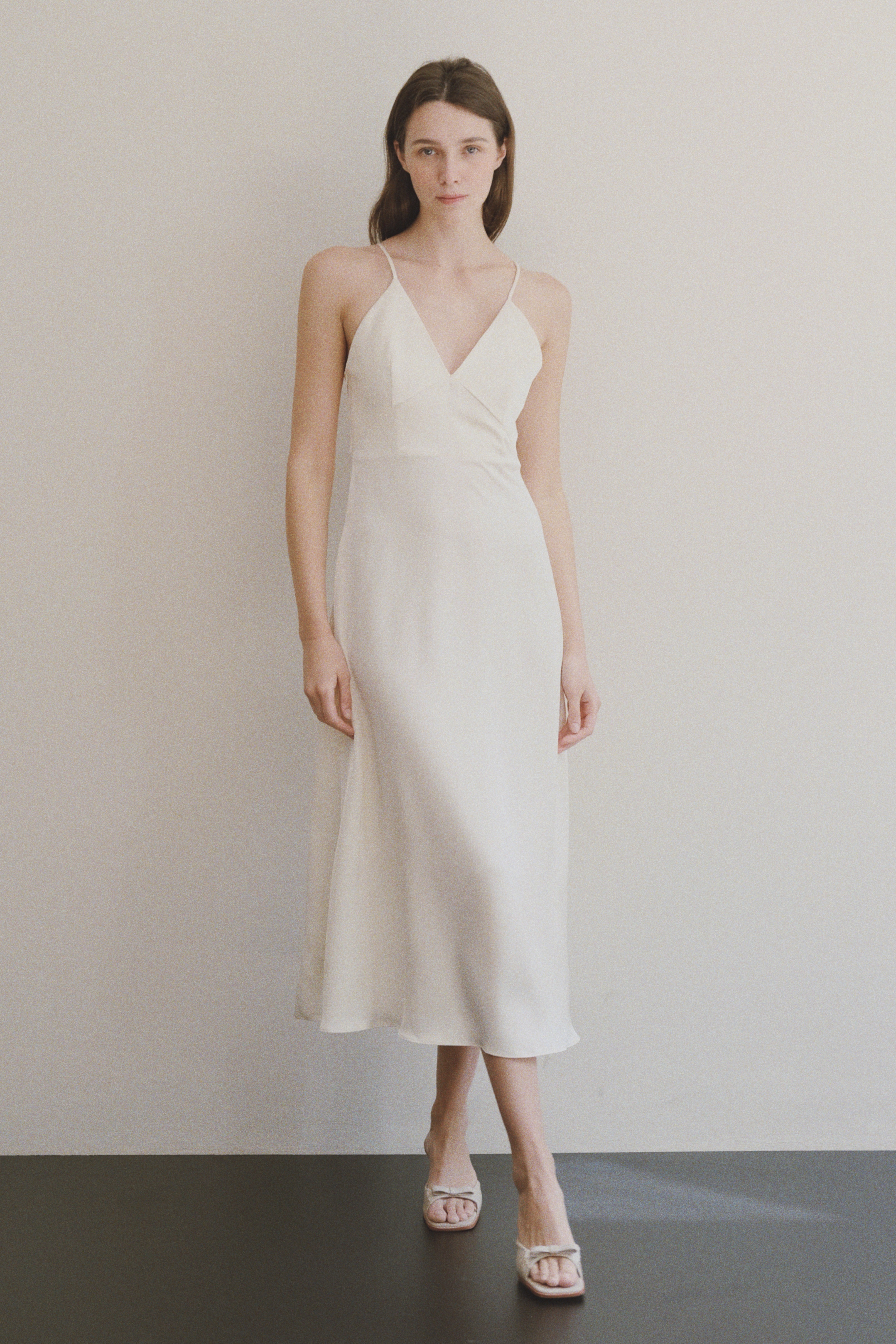 SLIP DRESS - IVORY