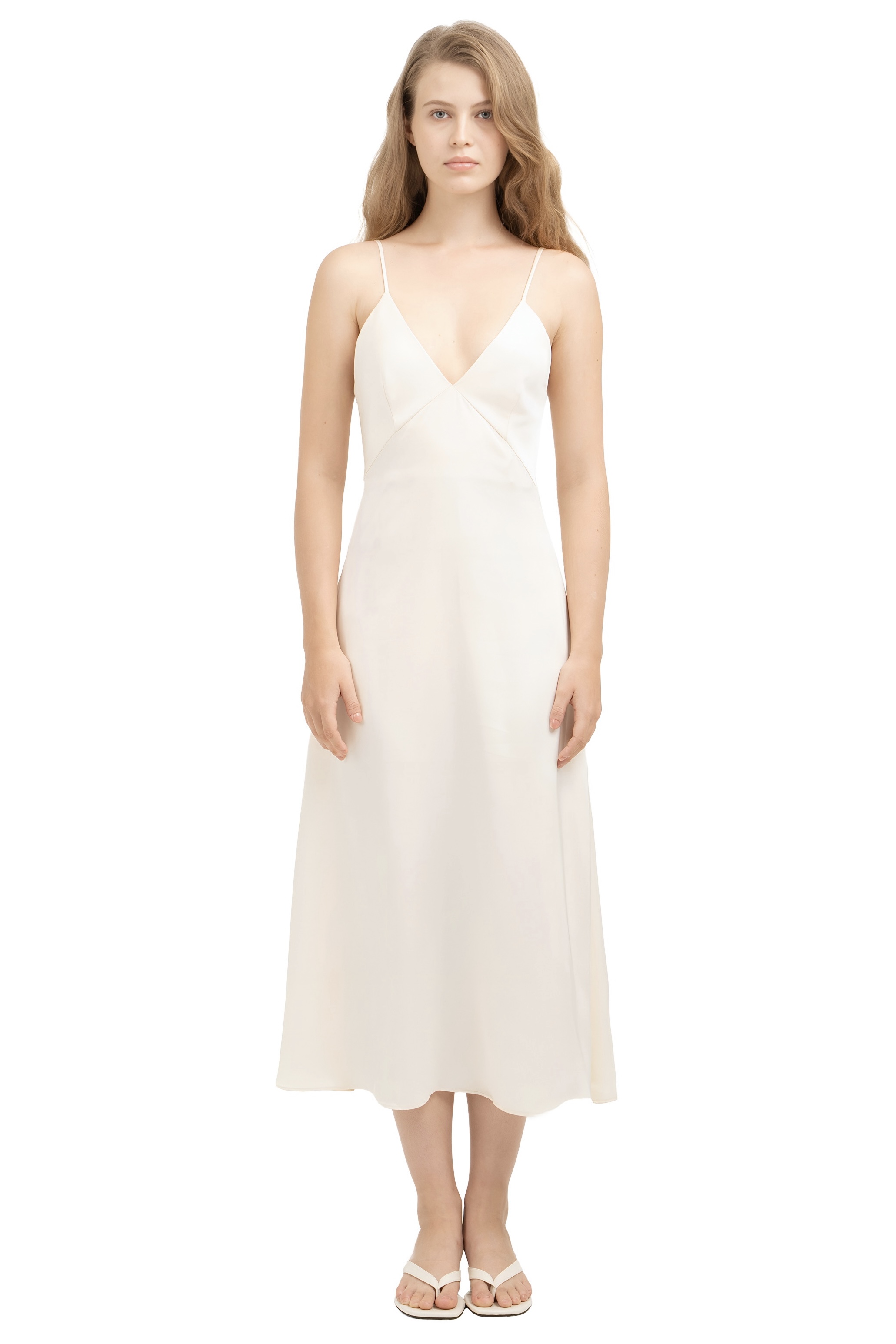 SLIP DRESS - IVORY