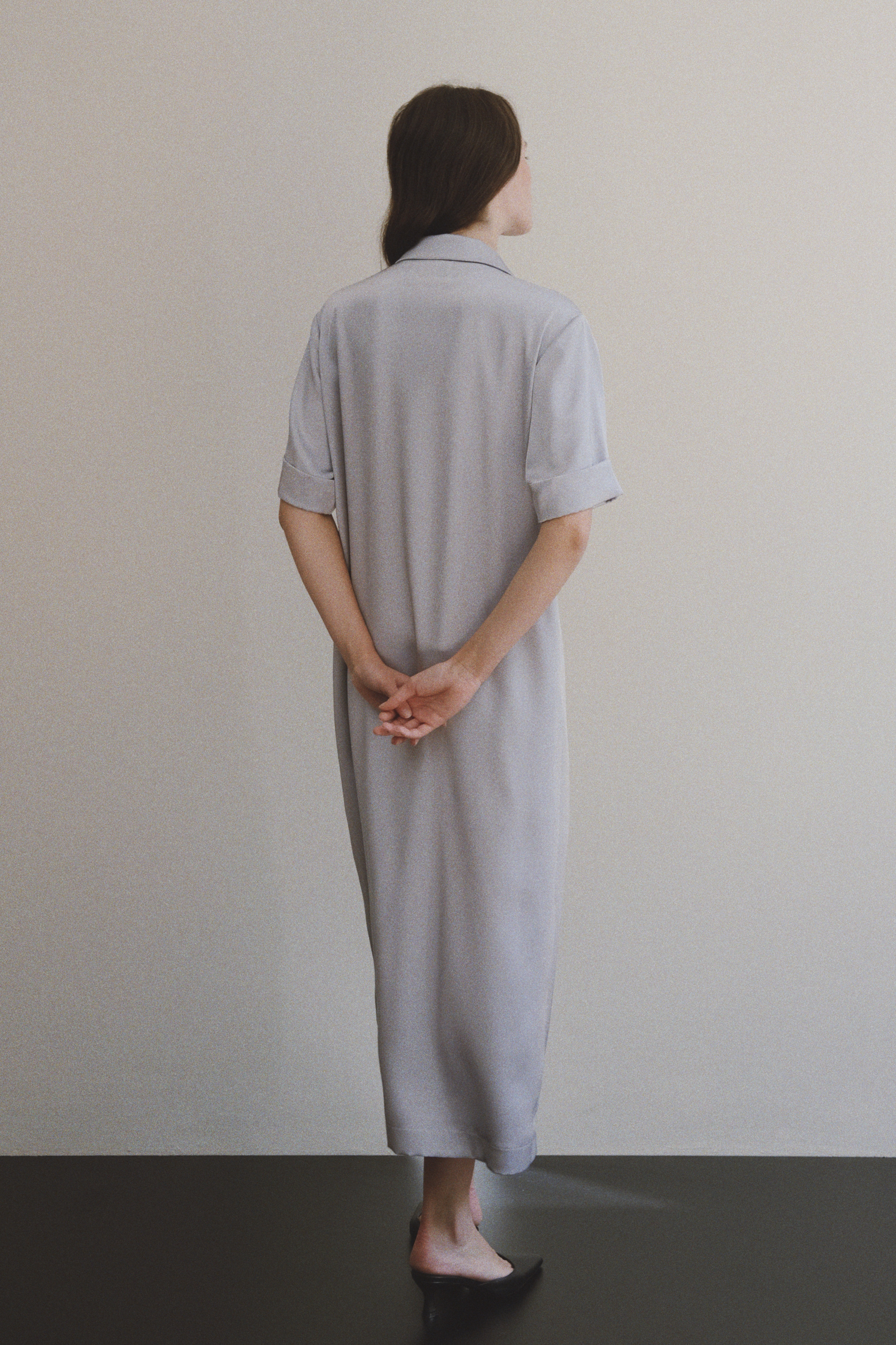 BRISE DRESS - TRIDENT GREY