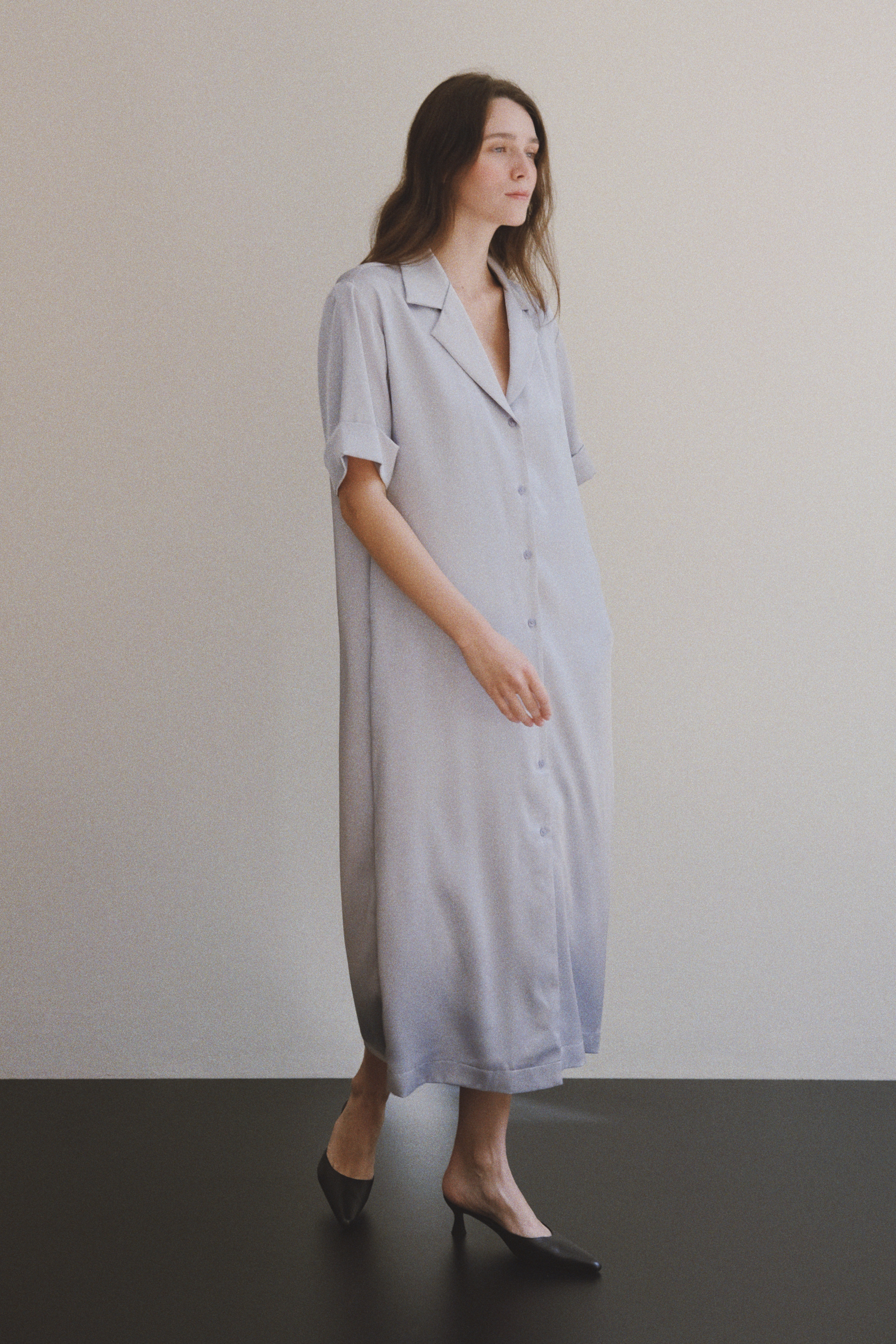 BRISE DRESS - TRIDENT GREY