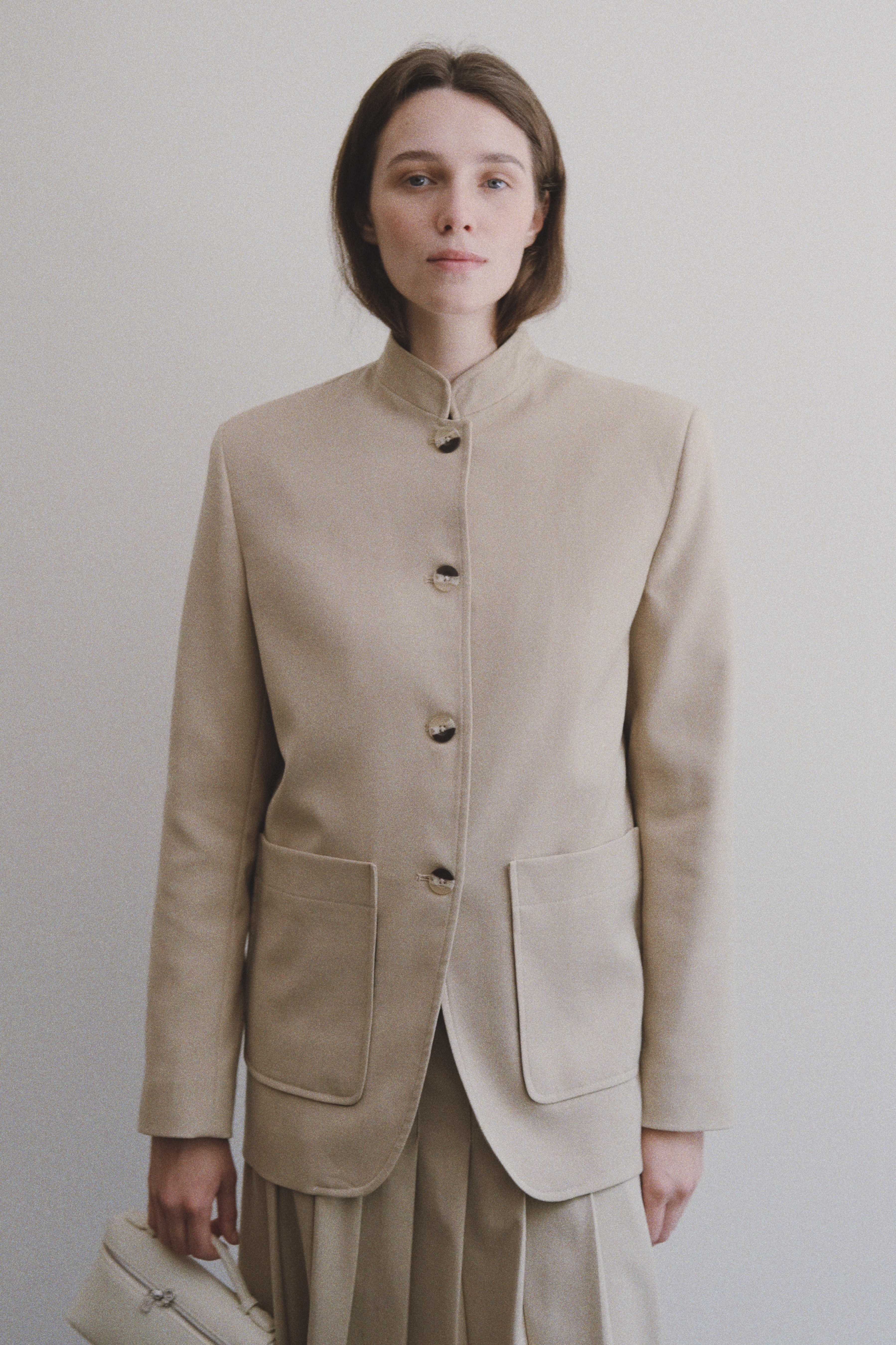 FARON JACKET - LIGHT BEIGE