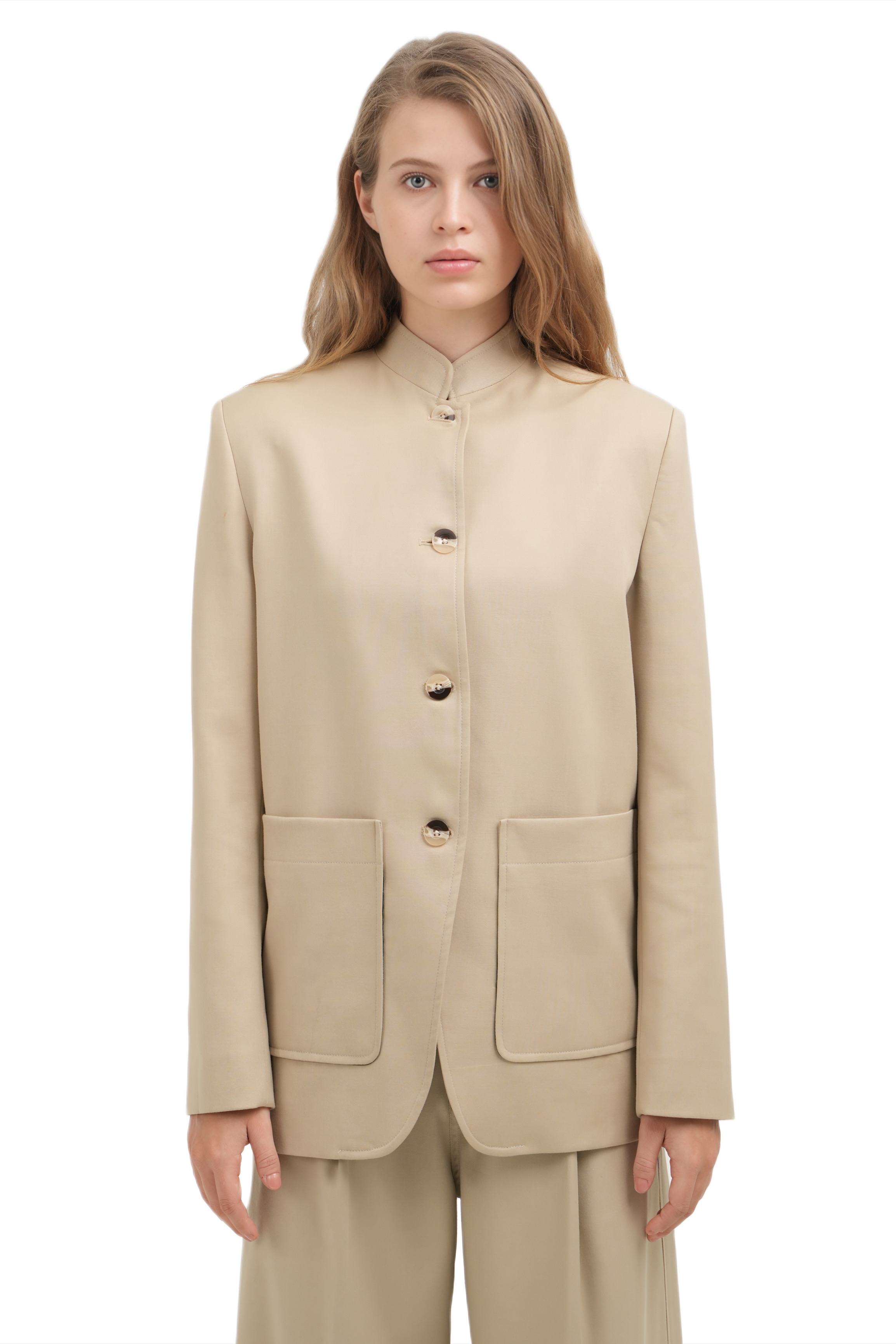 FARON JACKET - LIGHT BEIGE