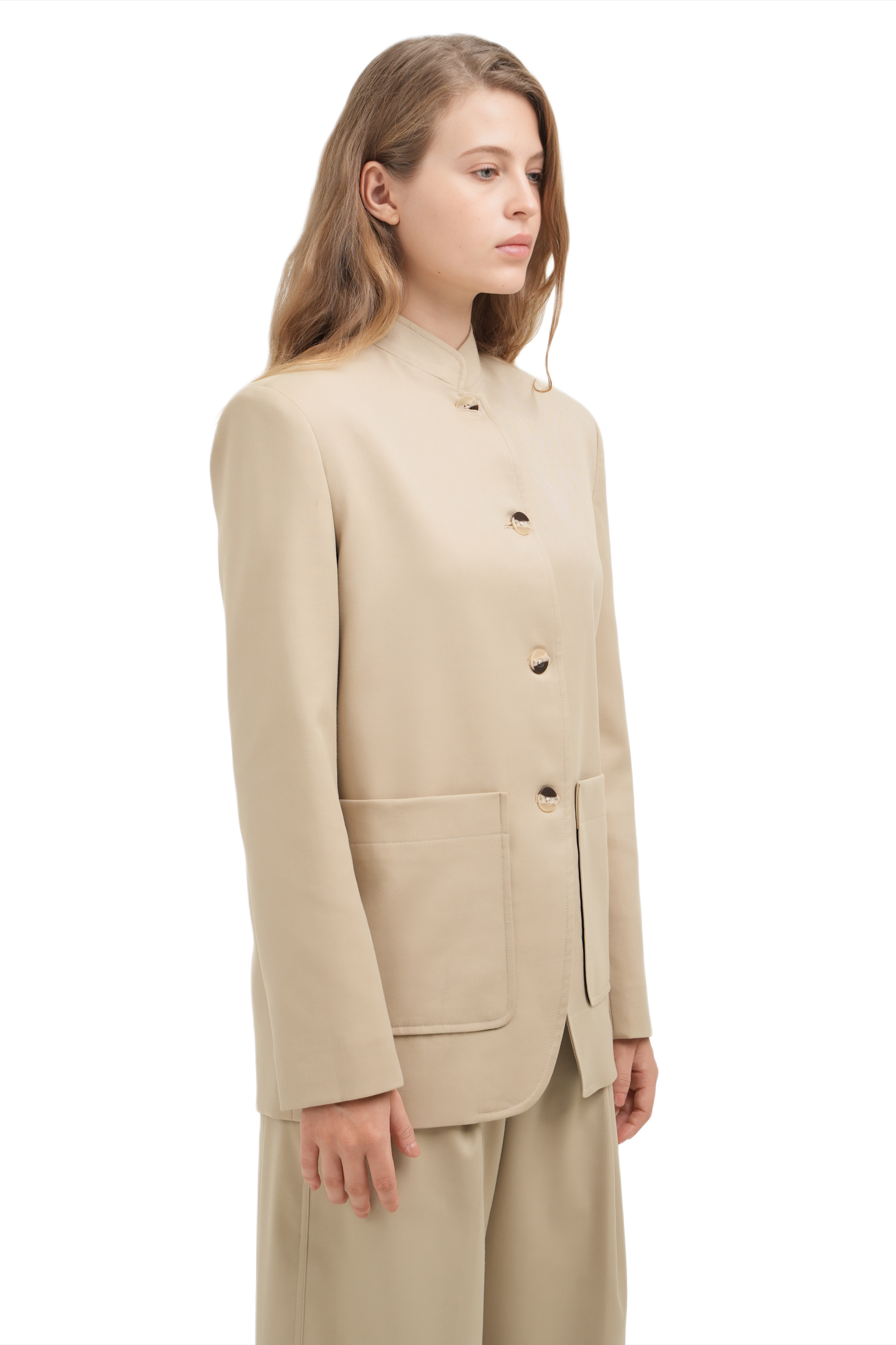 FARON JACKET - LIGHT BEIGE