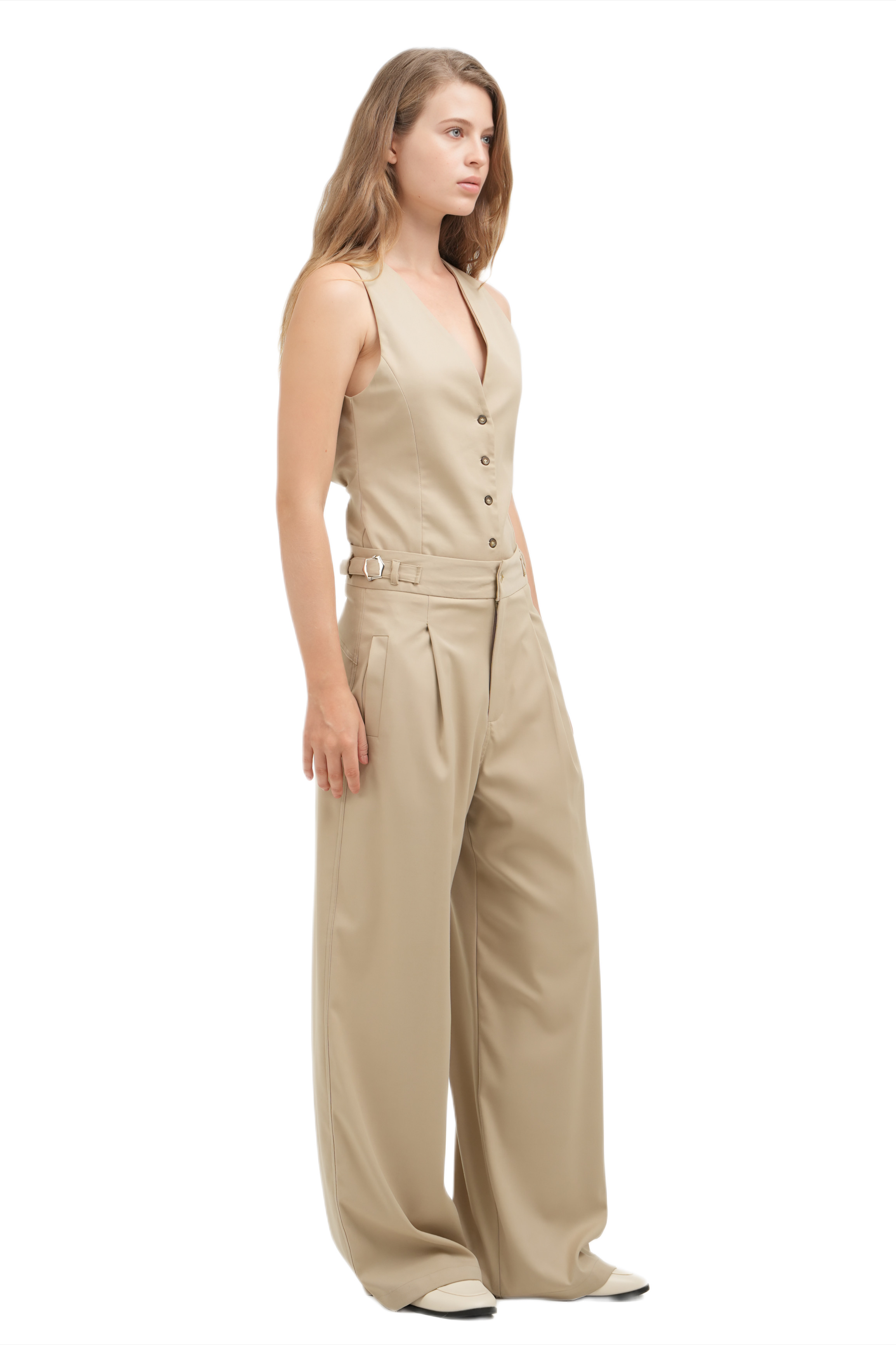 MUSUBI PANT - LIGHT BEIGE