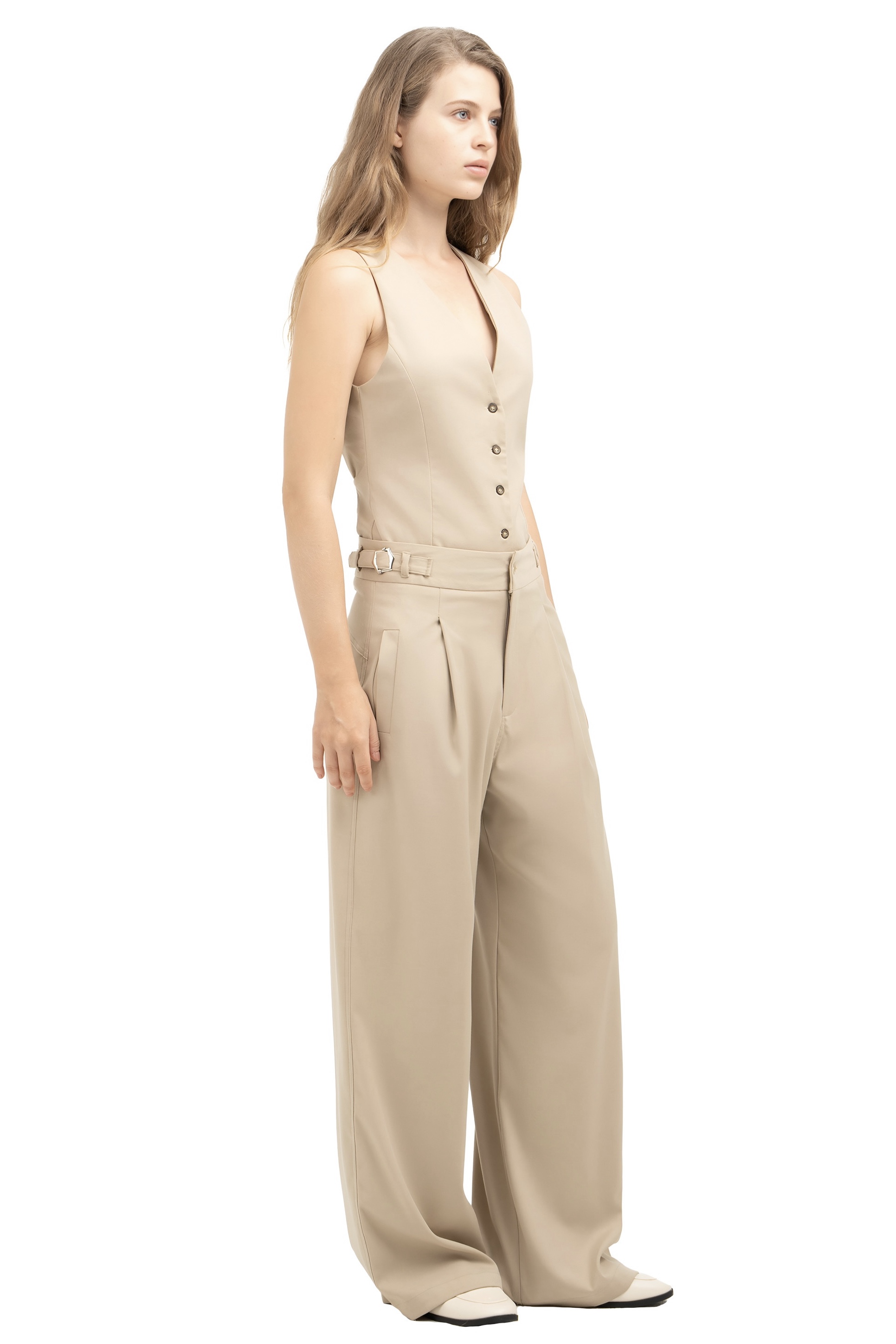 MUSUBI PANT - LIGHT BEIGE