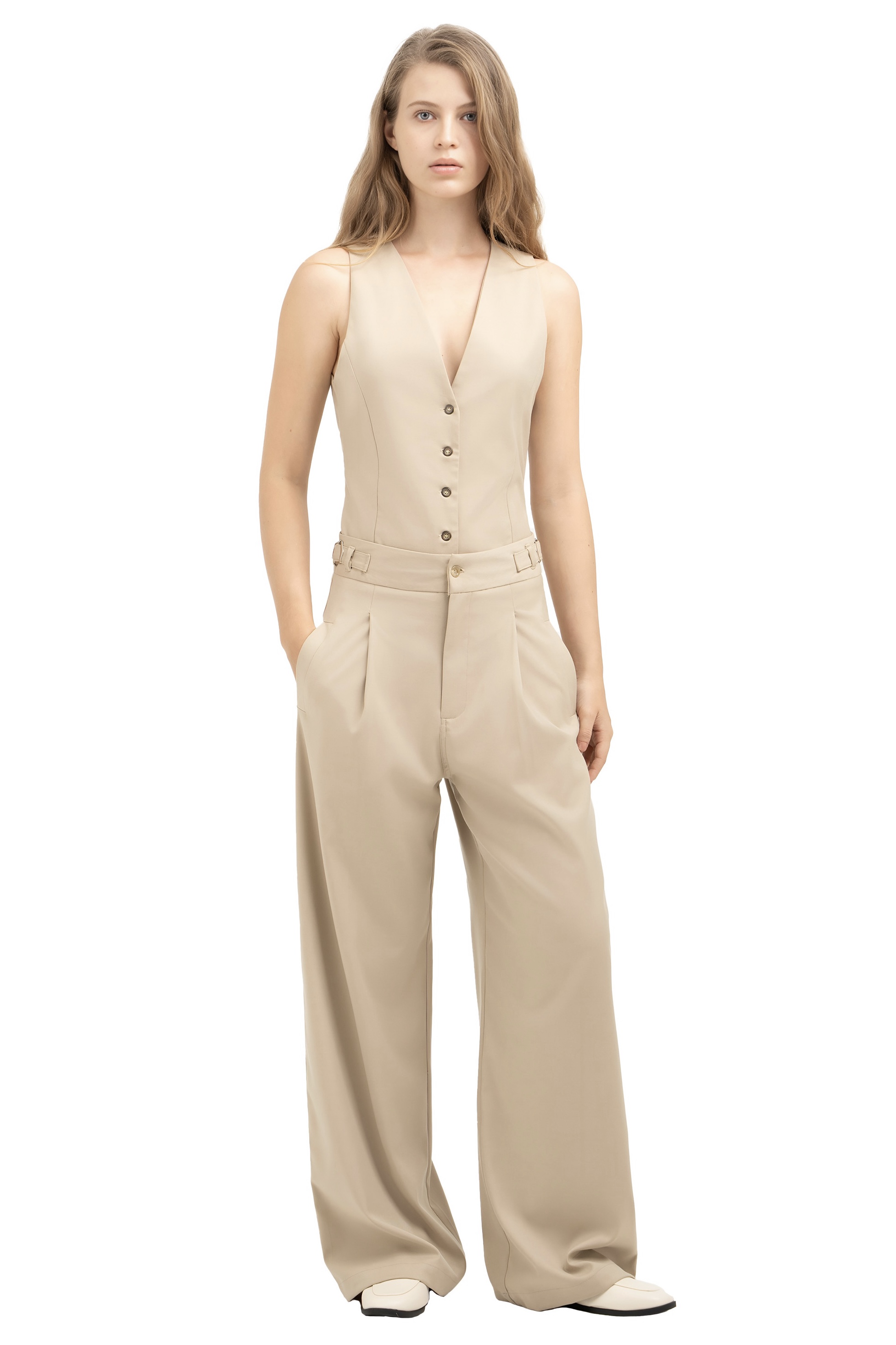 MUSUBI PANT - LIGHT BEIGE