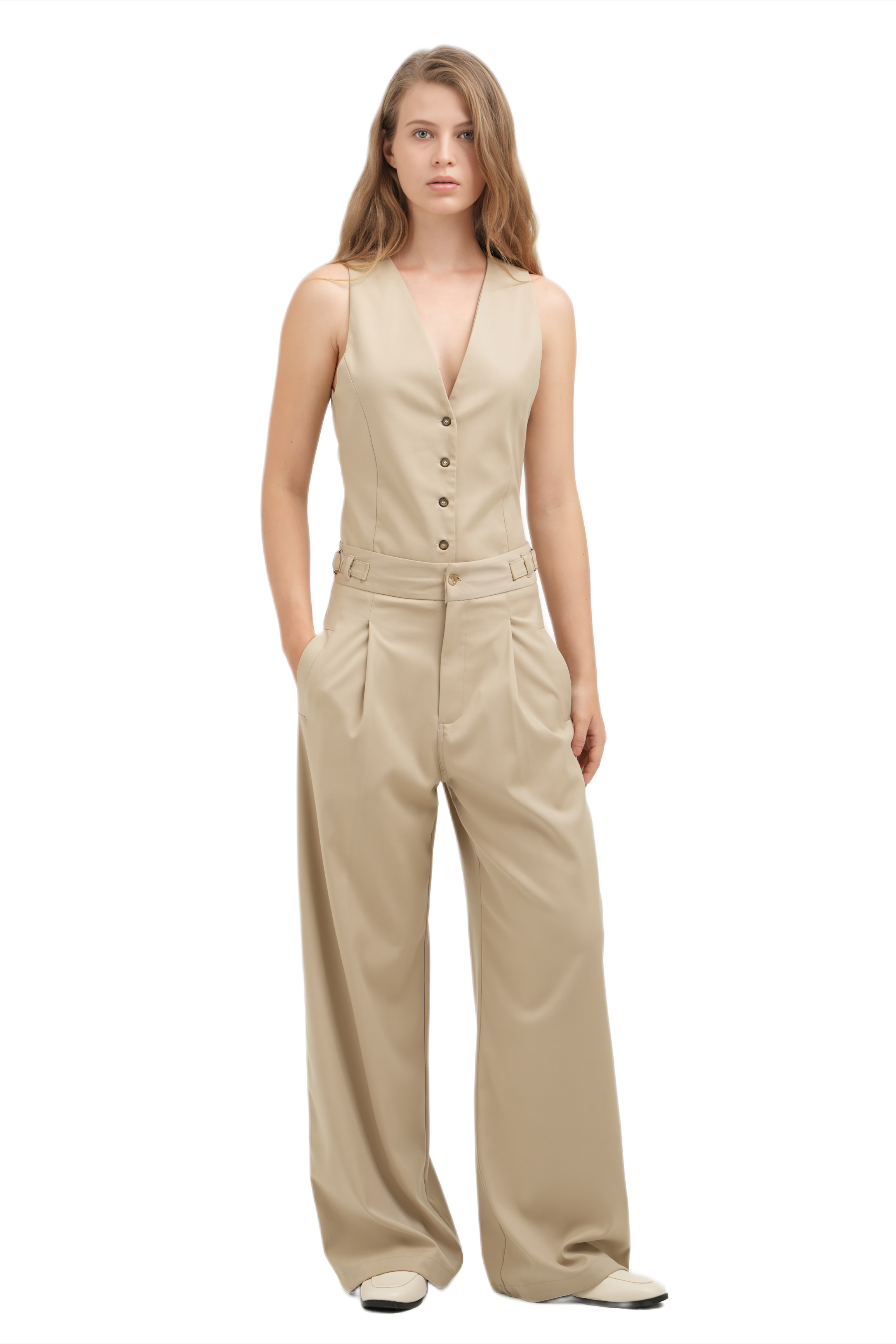 MUSUBI PANT - LIGHT BEIGE