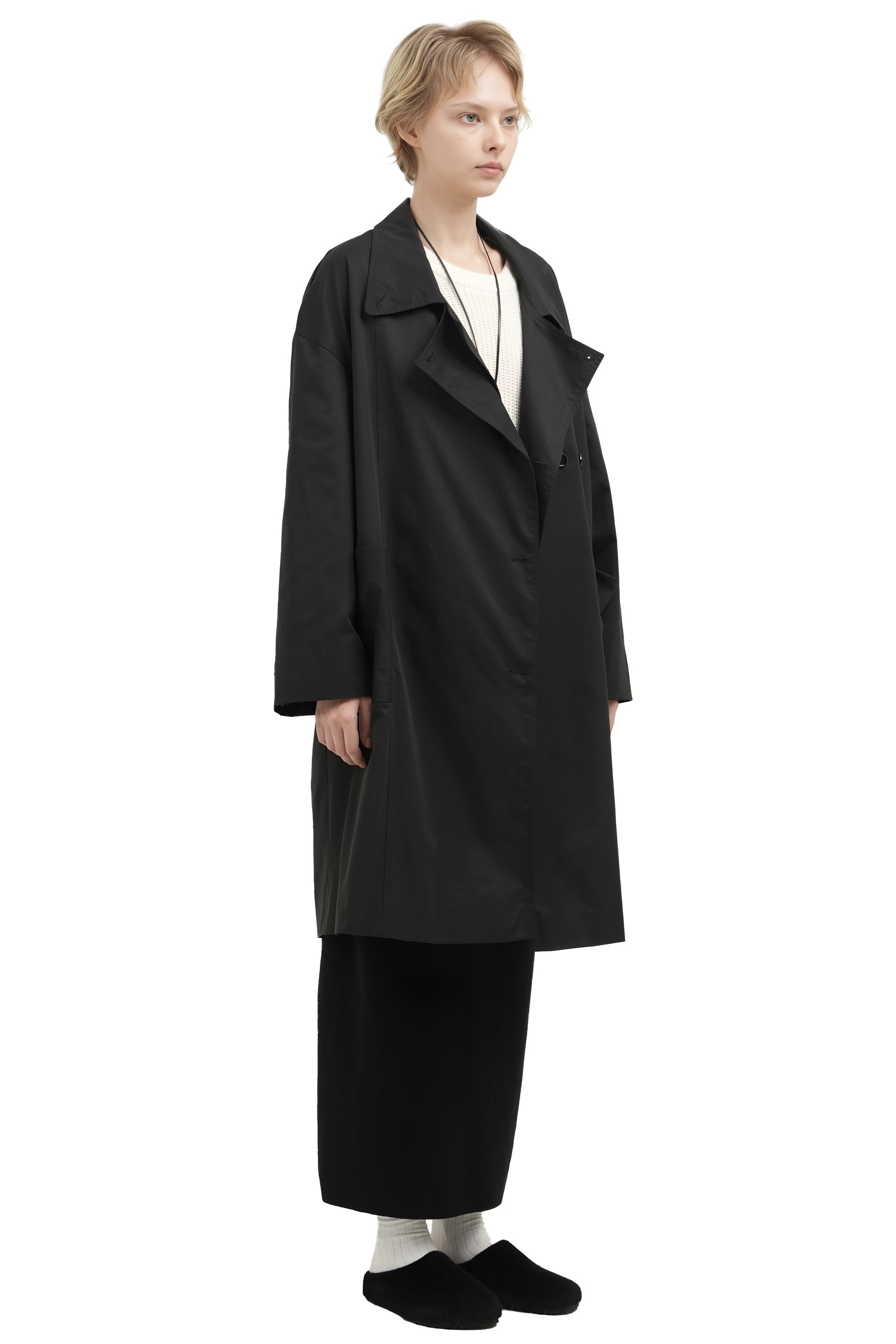 DIPTI COAT - BLACK