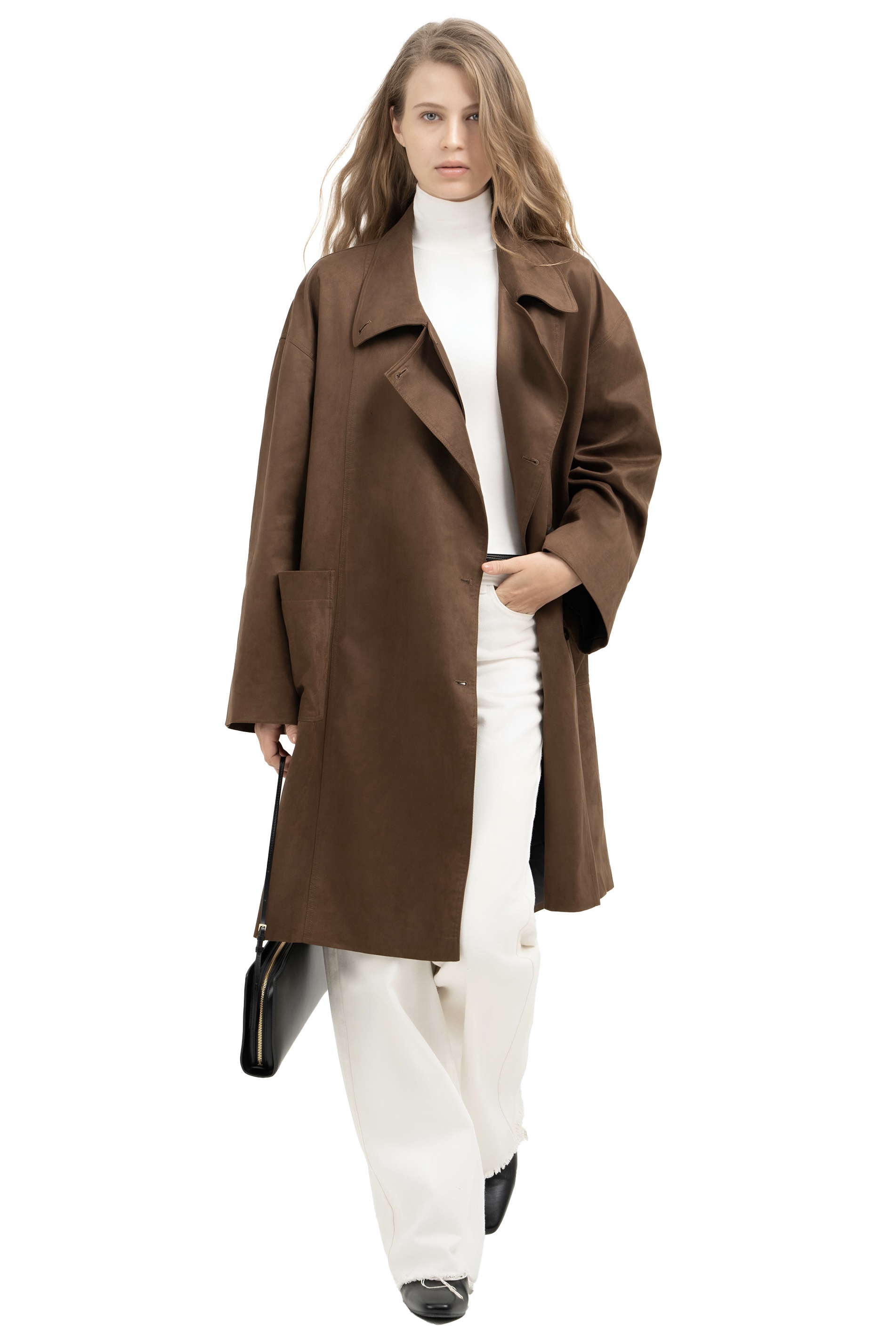 DIPTI COAT - BROWN