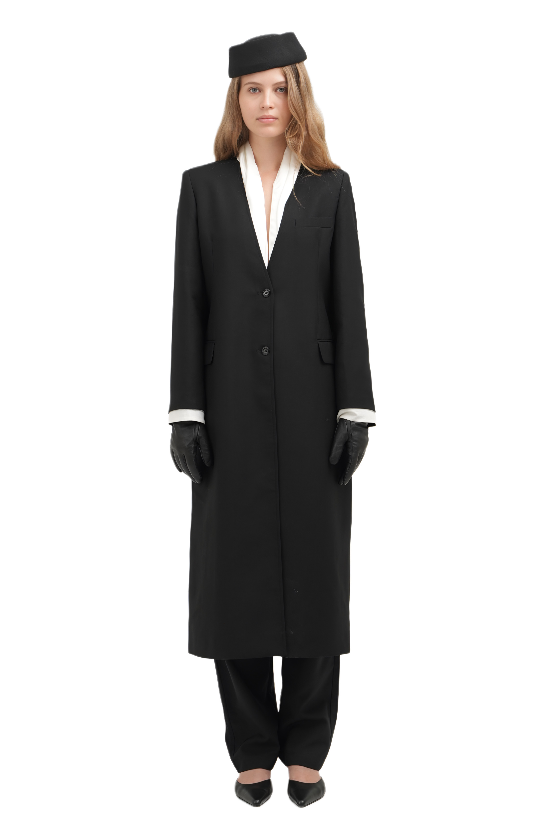 ELSON COAT - BLACK 