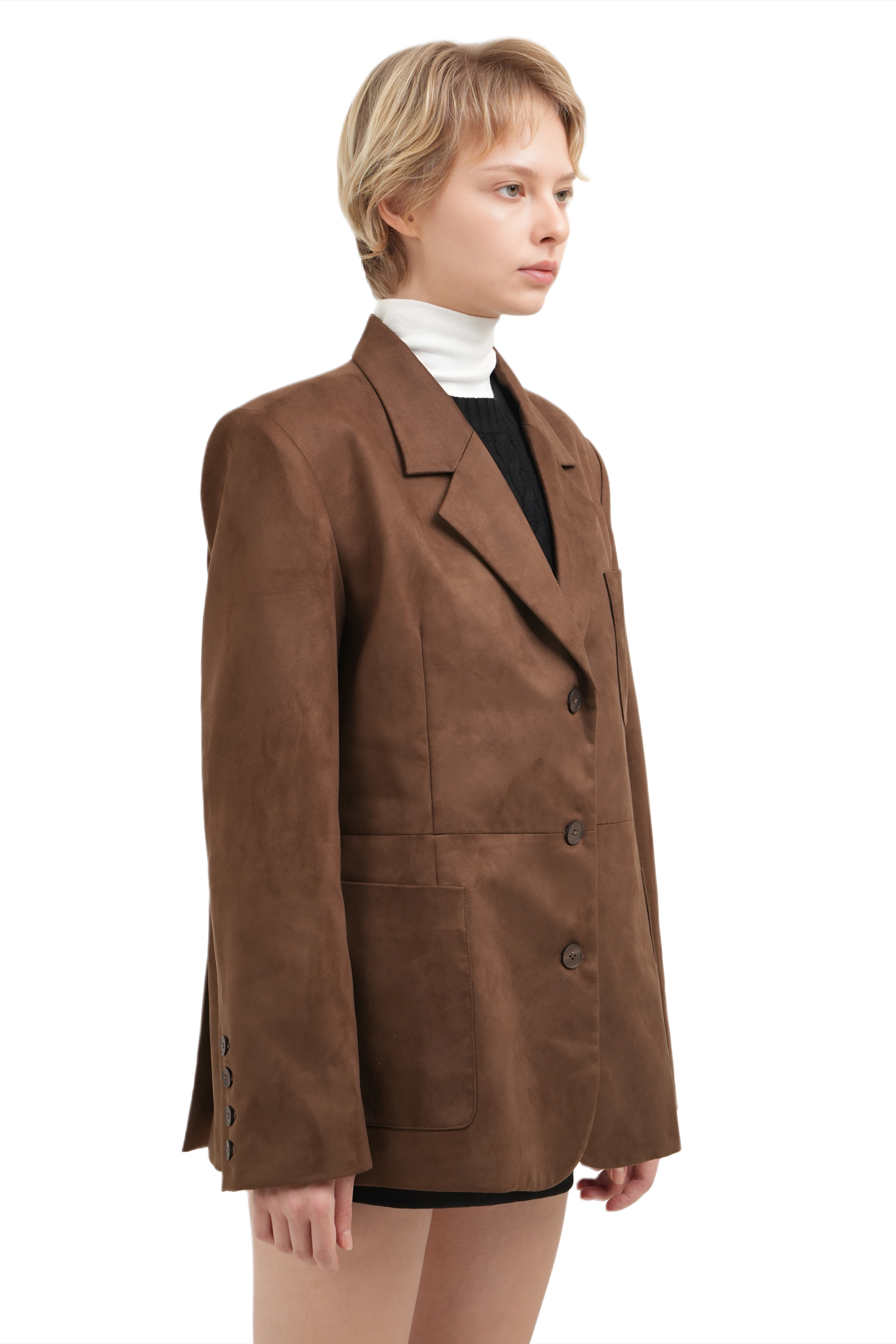 NOTEN BLAZER - BROWN