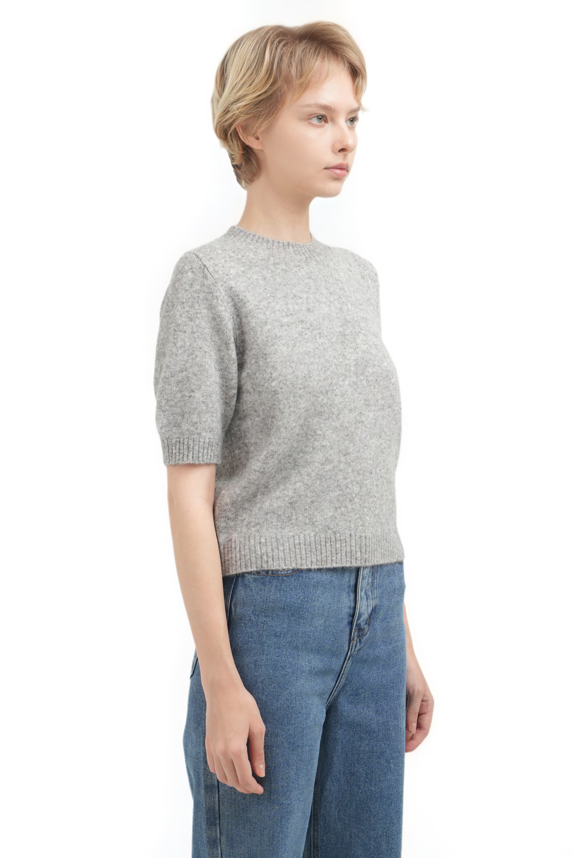 HIRO TOP - LIGHT GREY